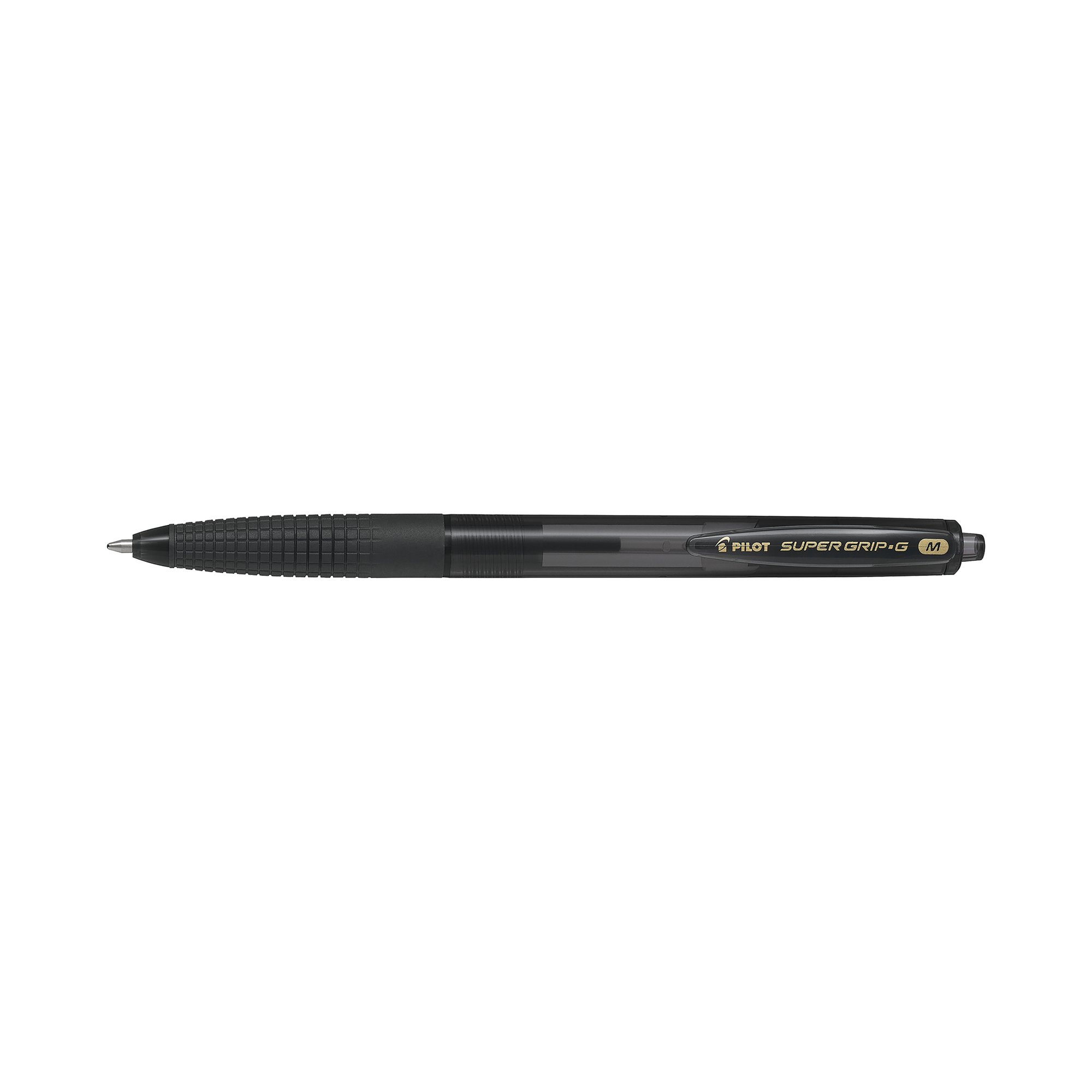Pilot Super Grip G Retractable Ballpoint Pen Medium Black (Pack of 12) BOX15012524400