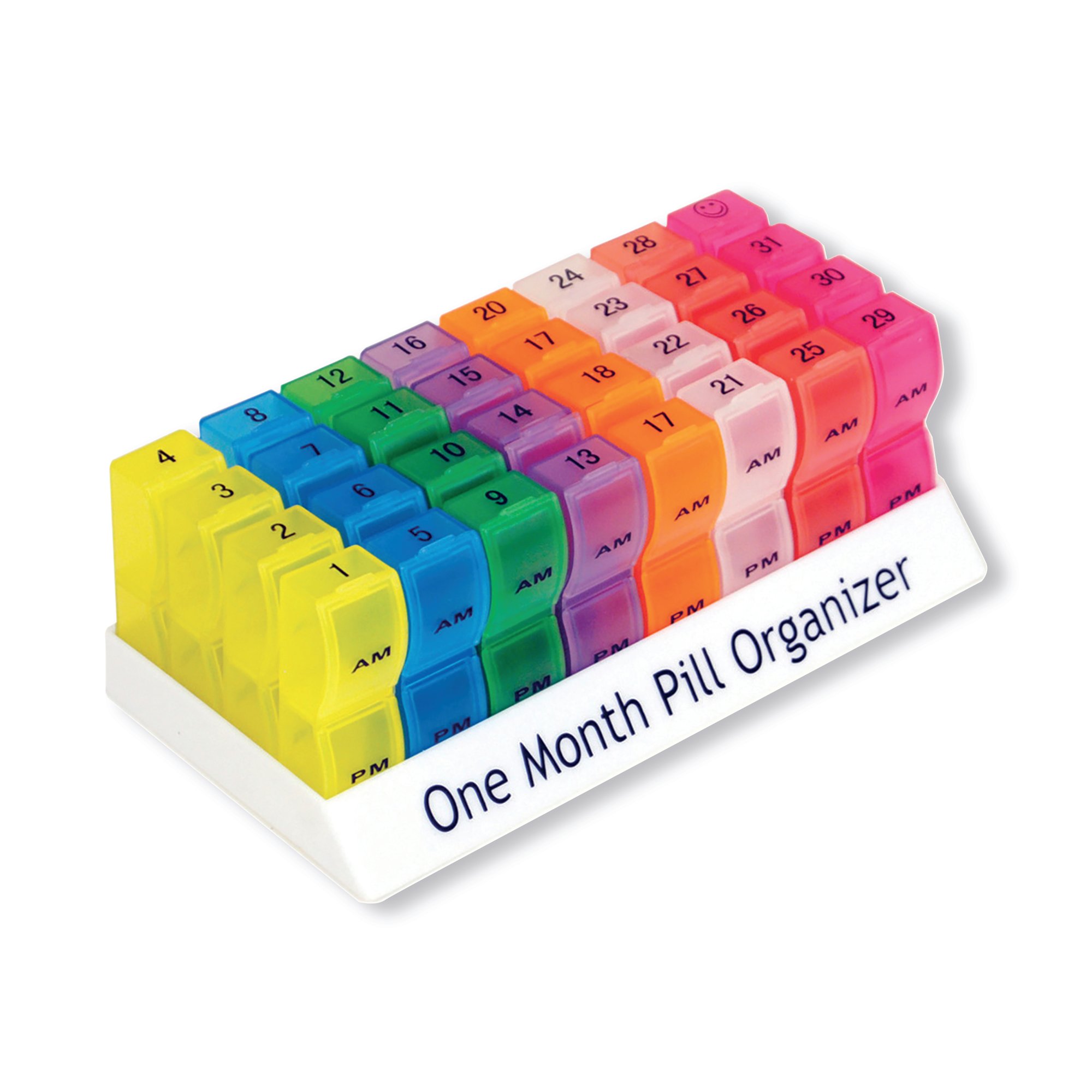Aidapt Colourful One Month Pill Organiser VM931AC