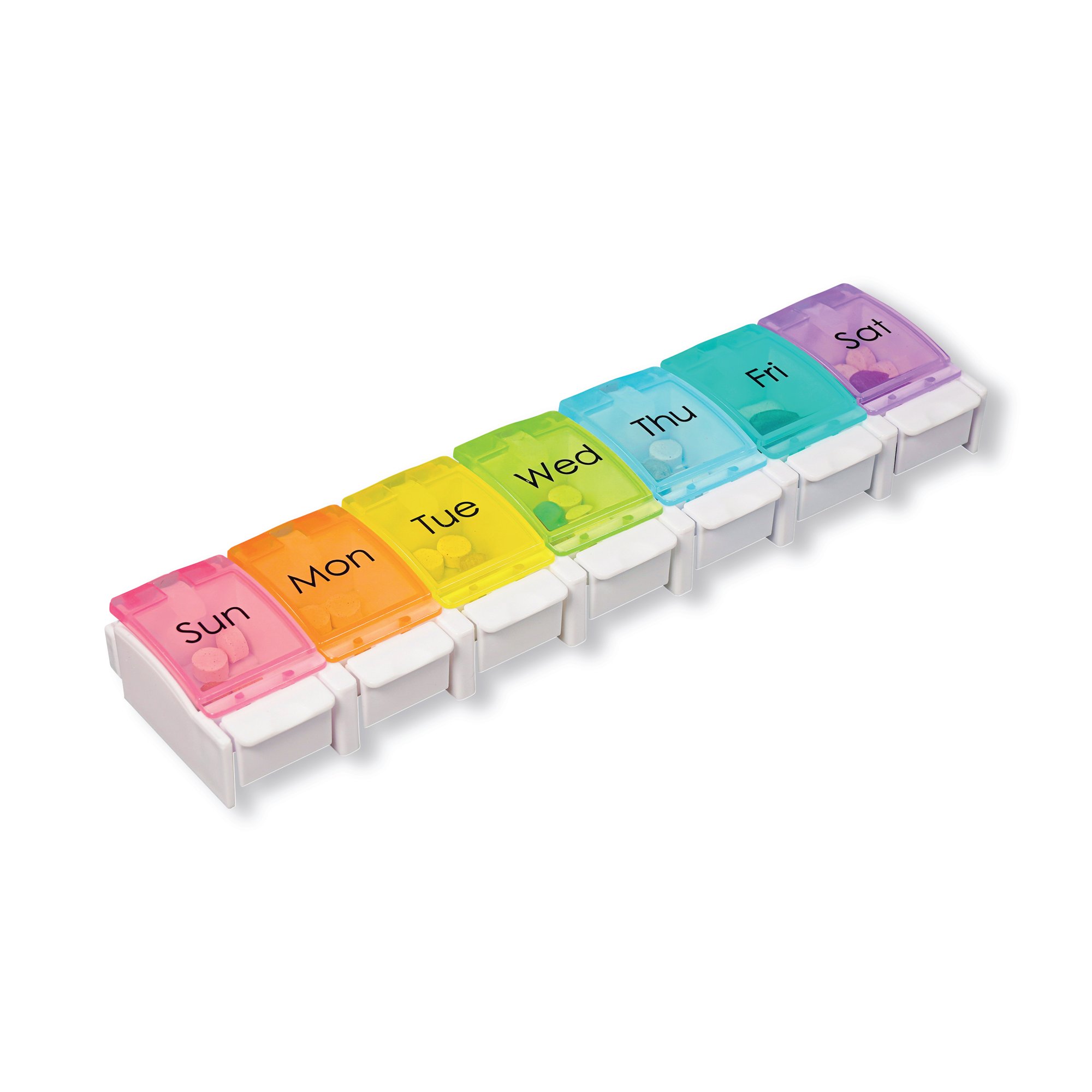 Aidapt Push Button Weekly Pill Dispenser VM930AC