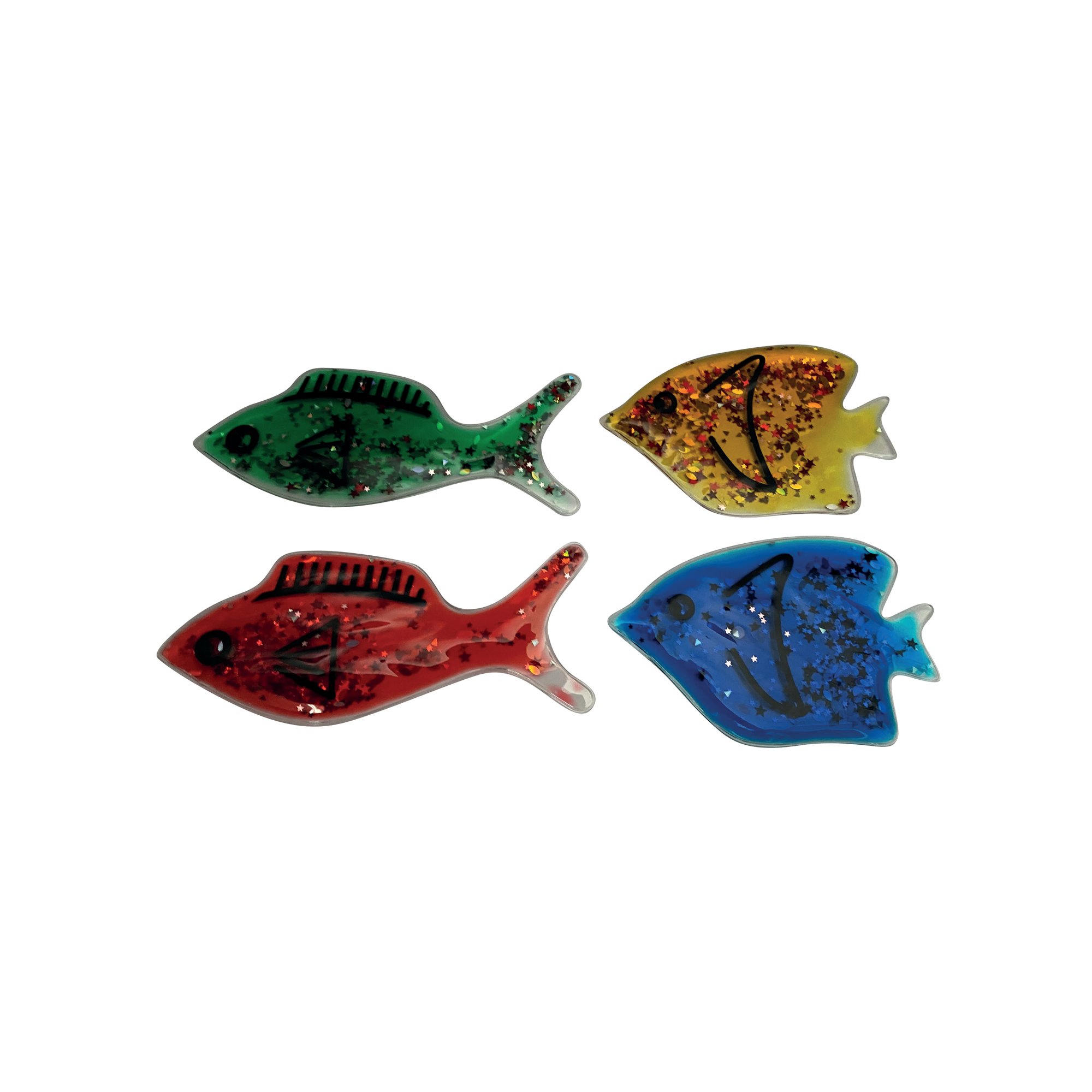Fidget Toy Jelly Fish Design Assorted 200mm (Pack of 4) FGJF4