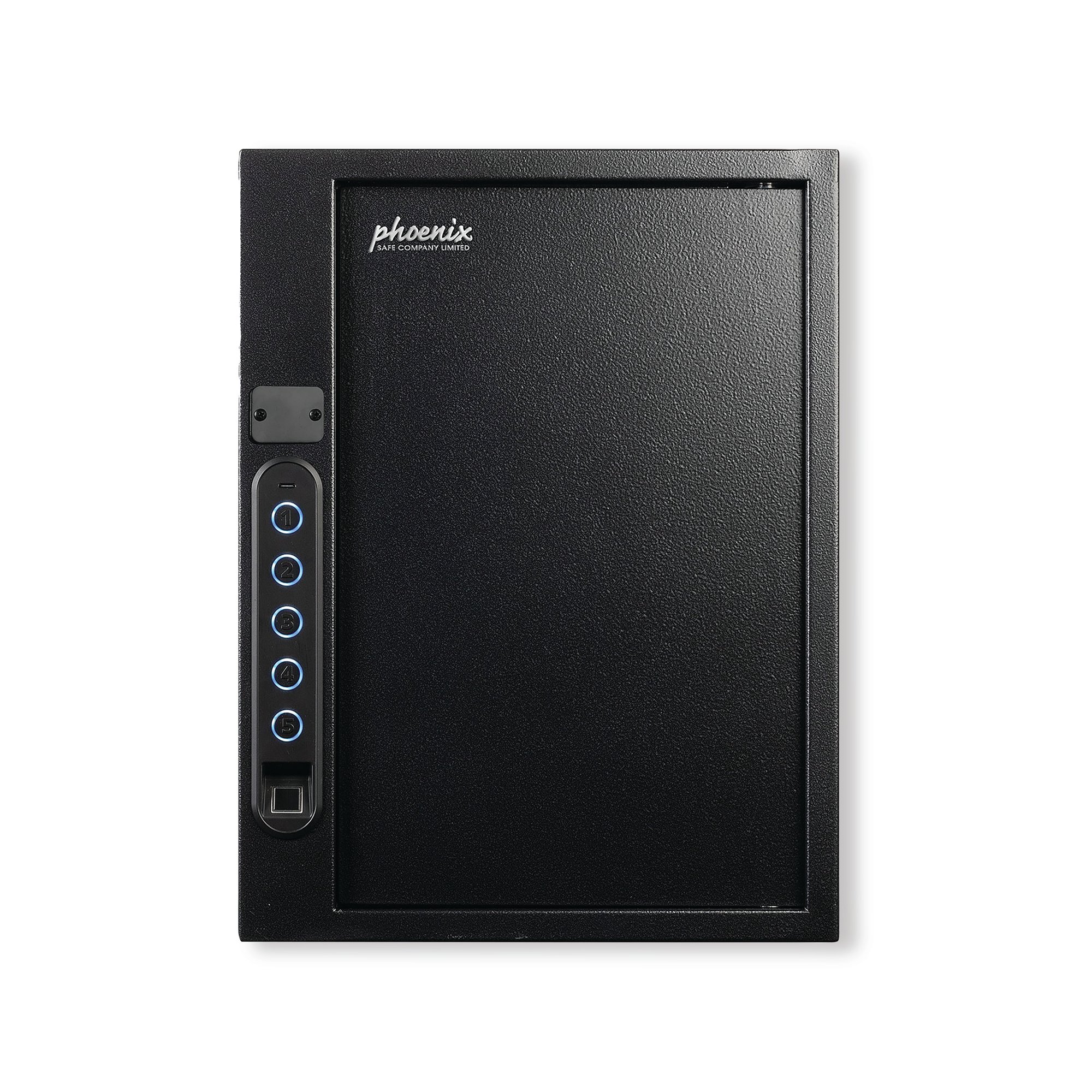 Phoenix Fingerprint Key Safe Electronic Lock 60 Adjustable Hooks Black KS0021F