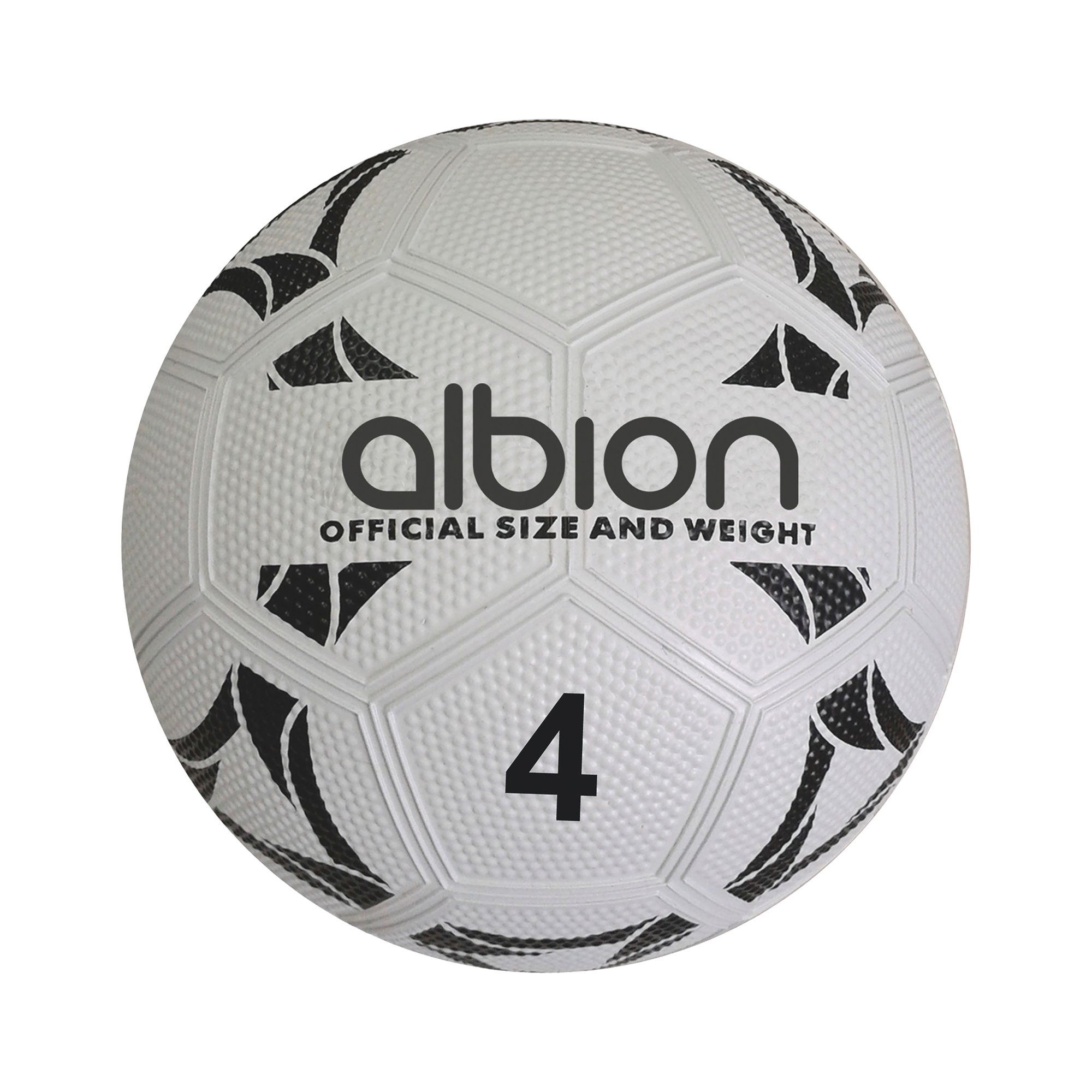 Albion Nylon Wound Football Black/White Size 4 FB-07016-004