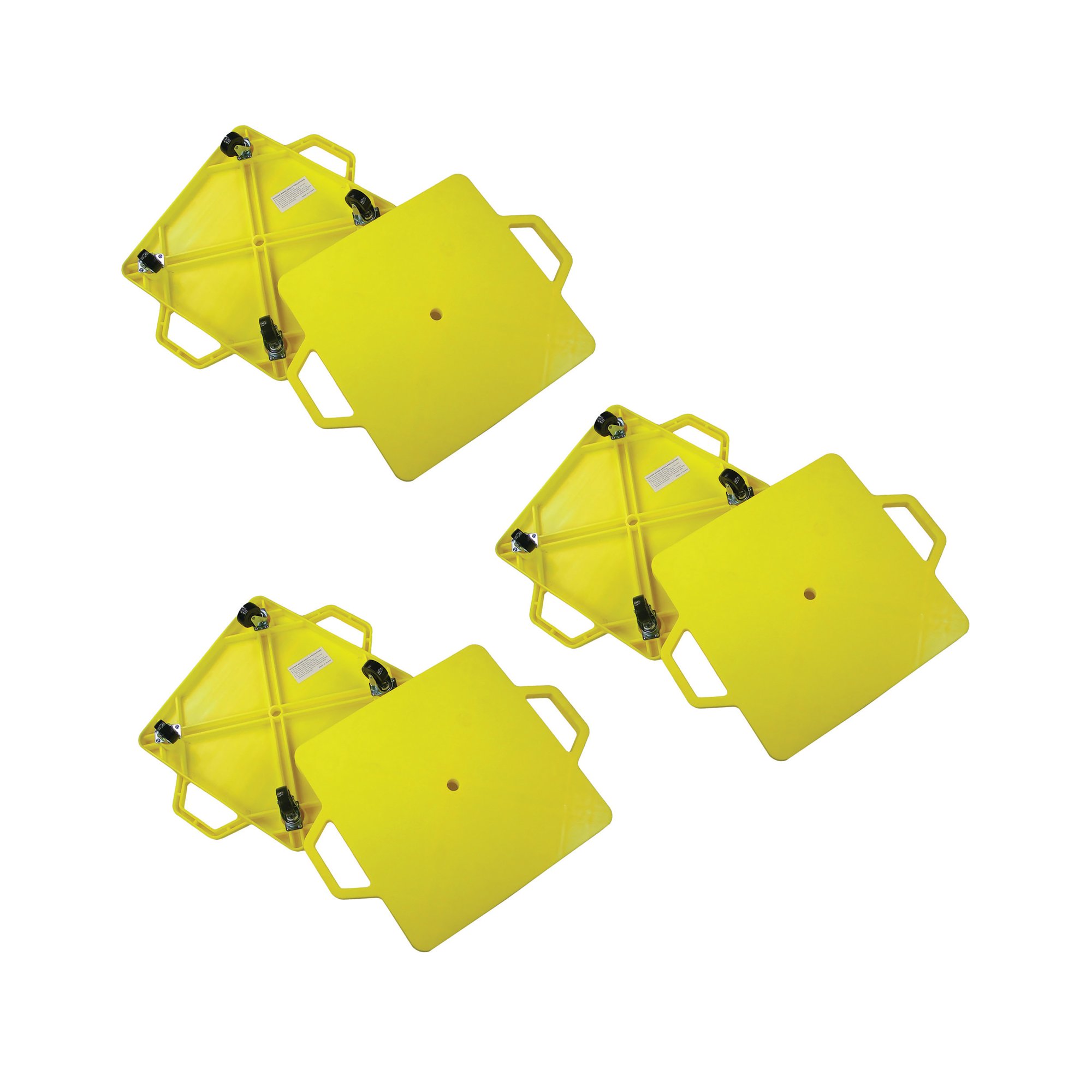 Heavy Duty Scooter Board with Handles and Non-Marking Wheels (Pack of 6) EY-31600-006K
