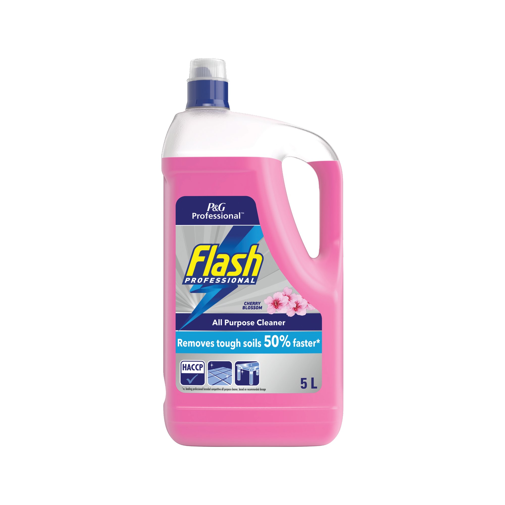Flash Professional All Purpose Cleaner Liquid Cherry Blossom 5 Litres (Pack of 2) C008645