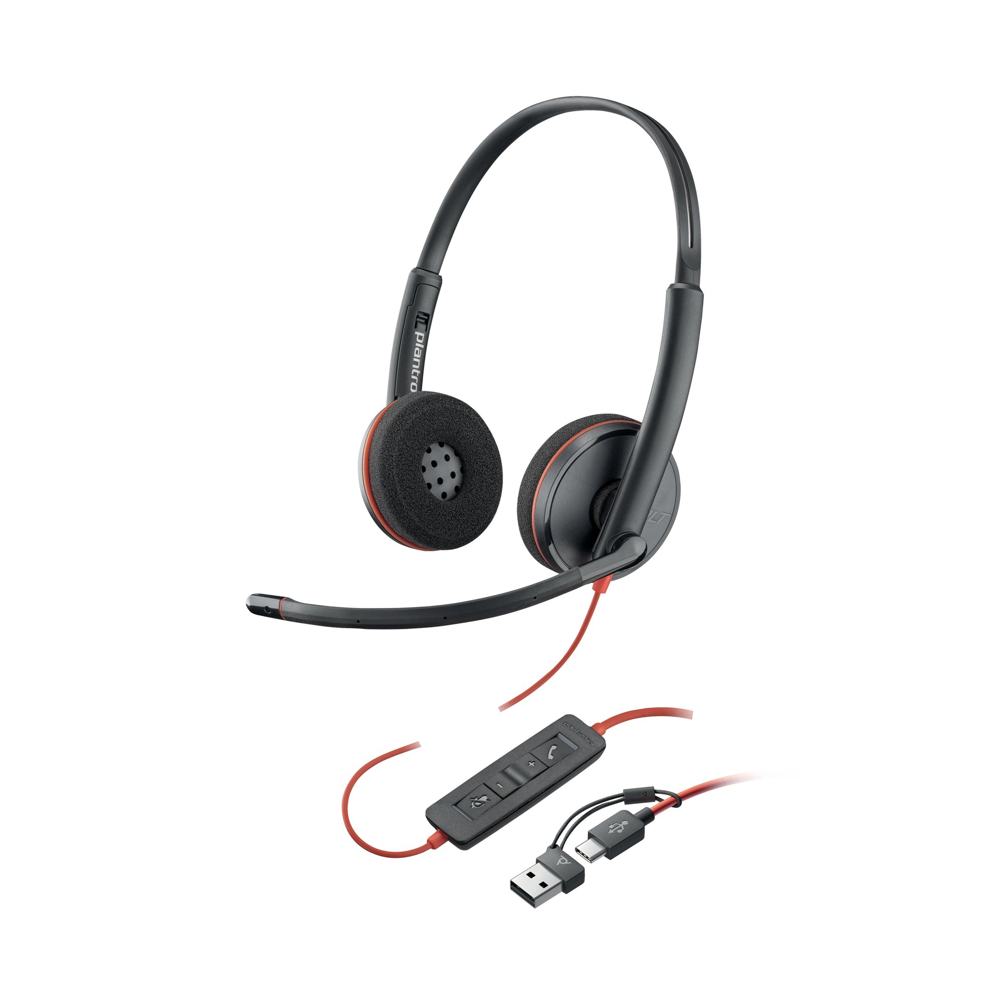 Poly Blackwire 3220 Stereo UC USB-C/A Headset 8X228AA