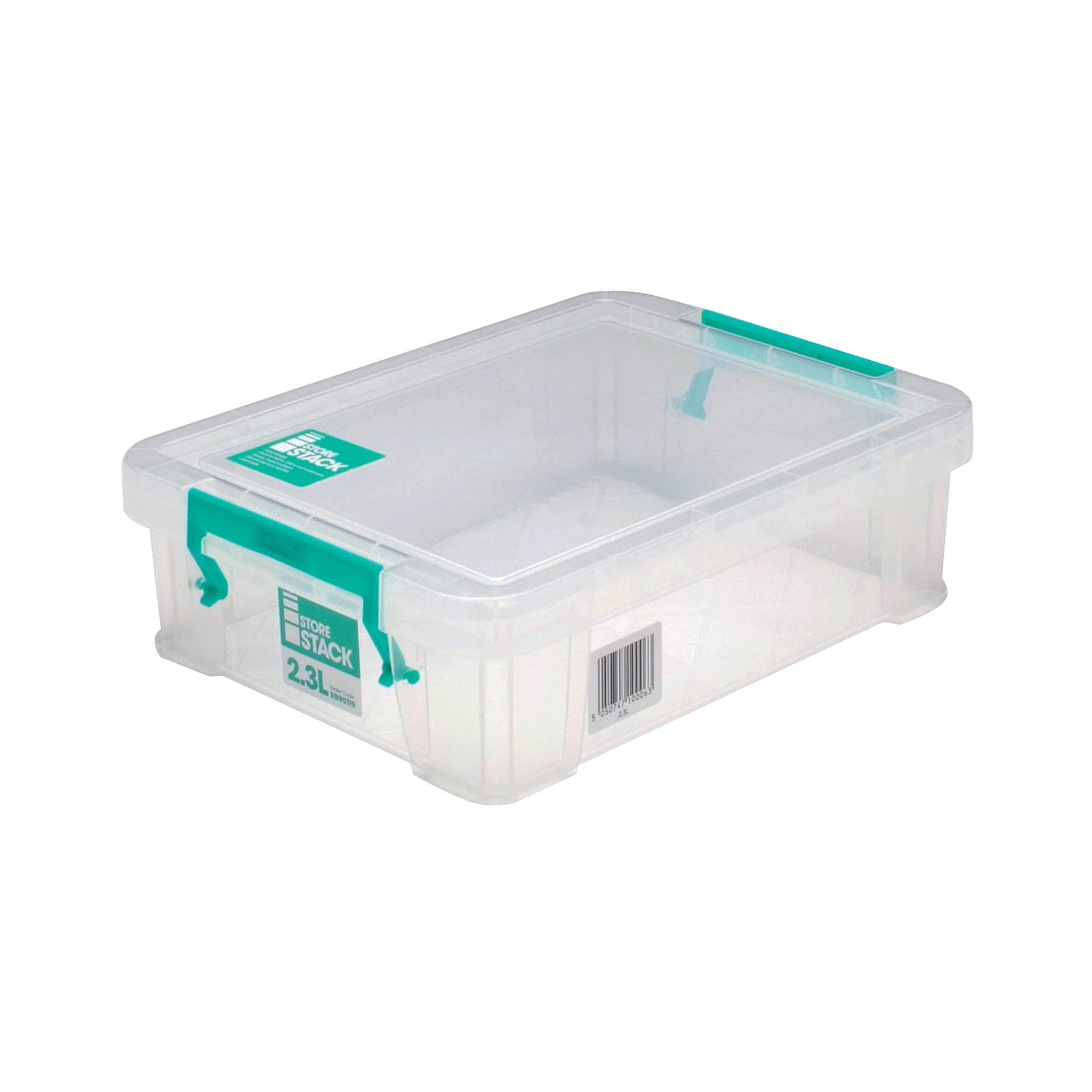 StoreStack 2.3 Litre Storage Box 260x190x70mm Clear RB90119