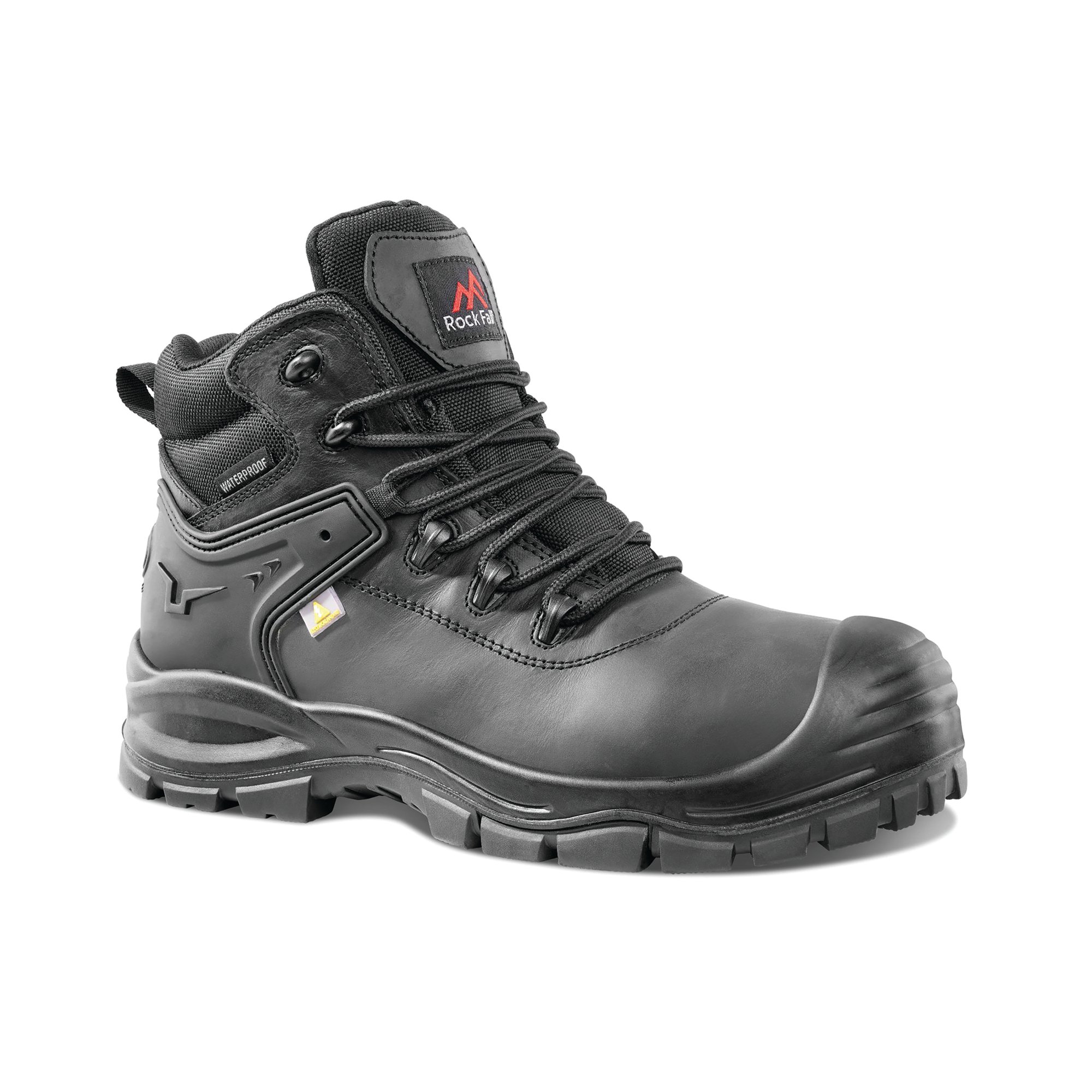 Rock Fall Surge Electrical Hazard Waterproof Safety Boot Black 4 RF910/004