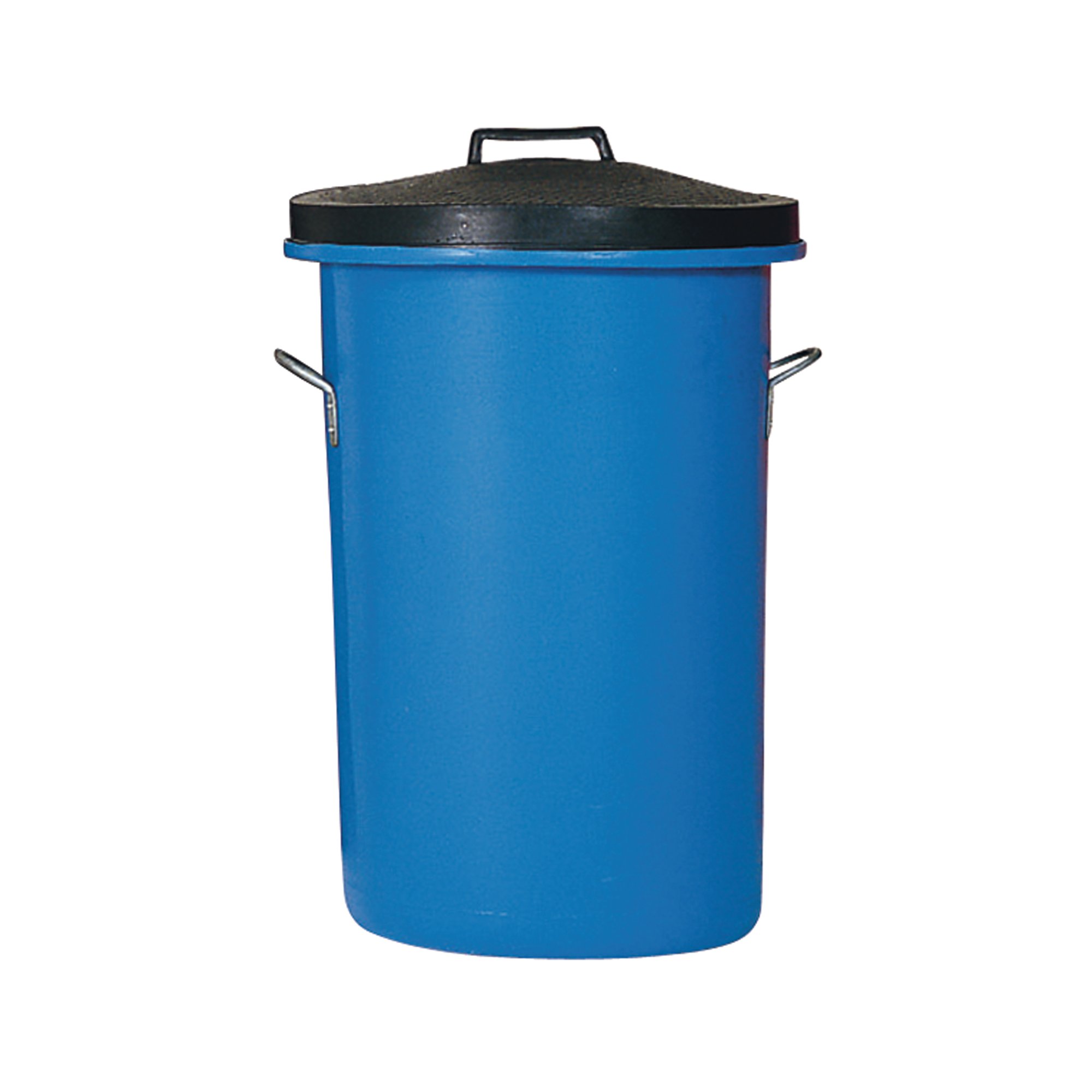 Heavy Duty Coloured Dustbin 85 Litre 476x476x673mm Blue 311963