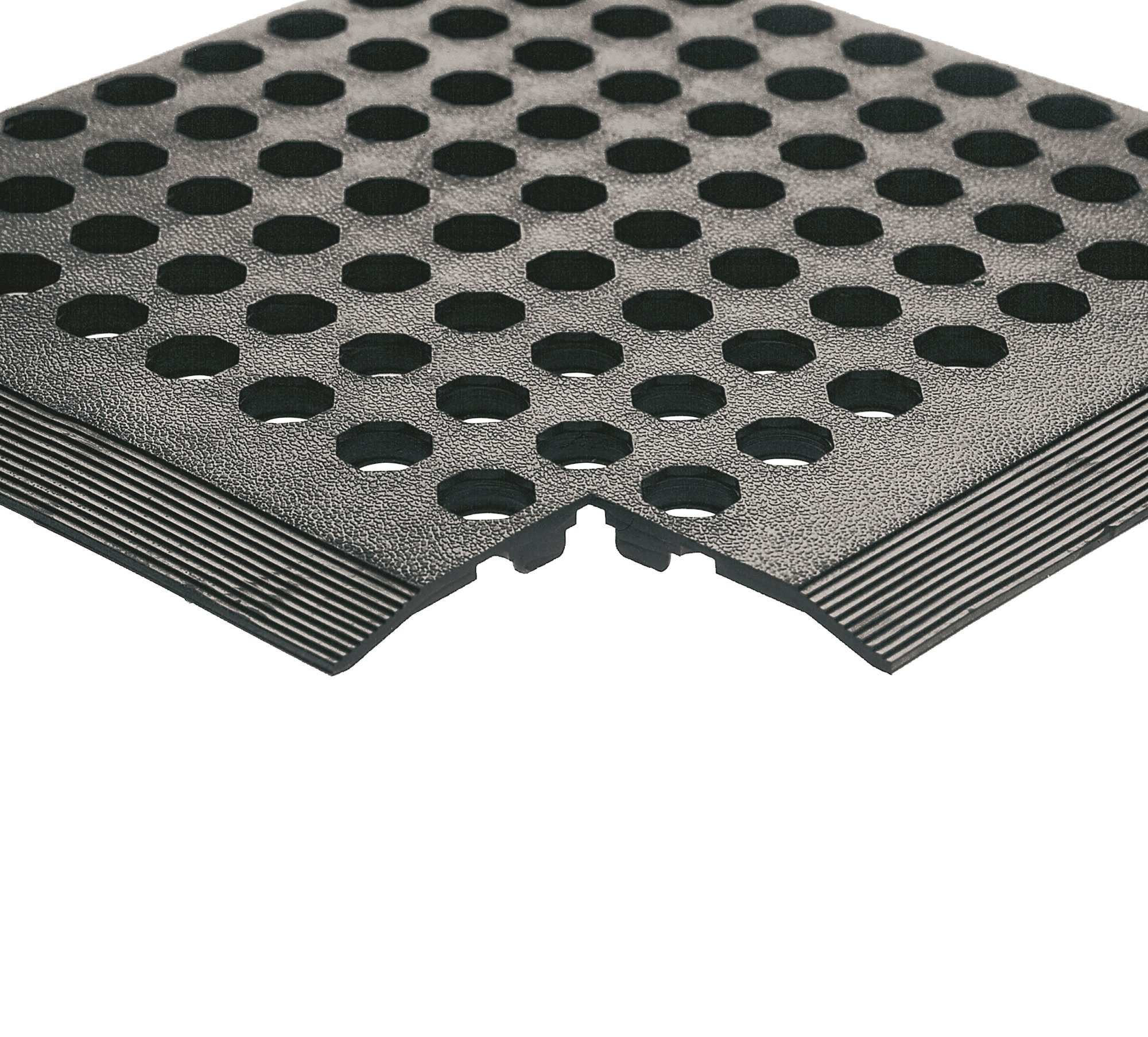 Black Rubber Worksafe Mat 900x1500mm 16mm Thickness 312475
