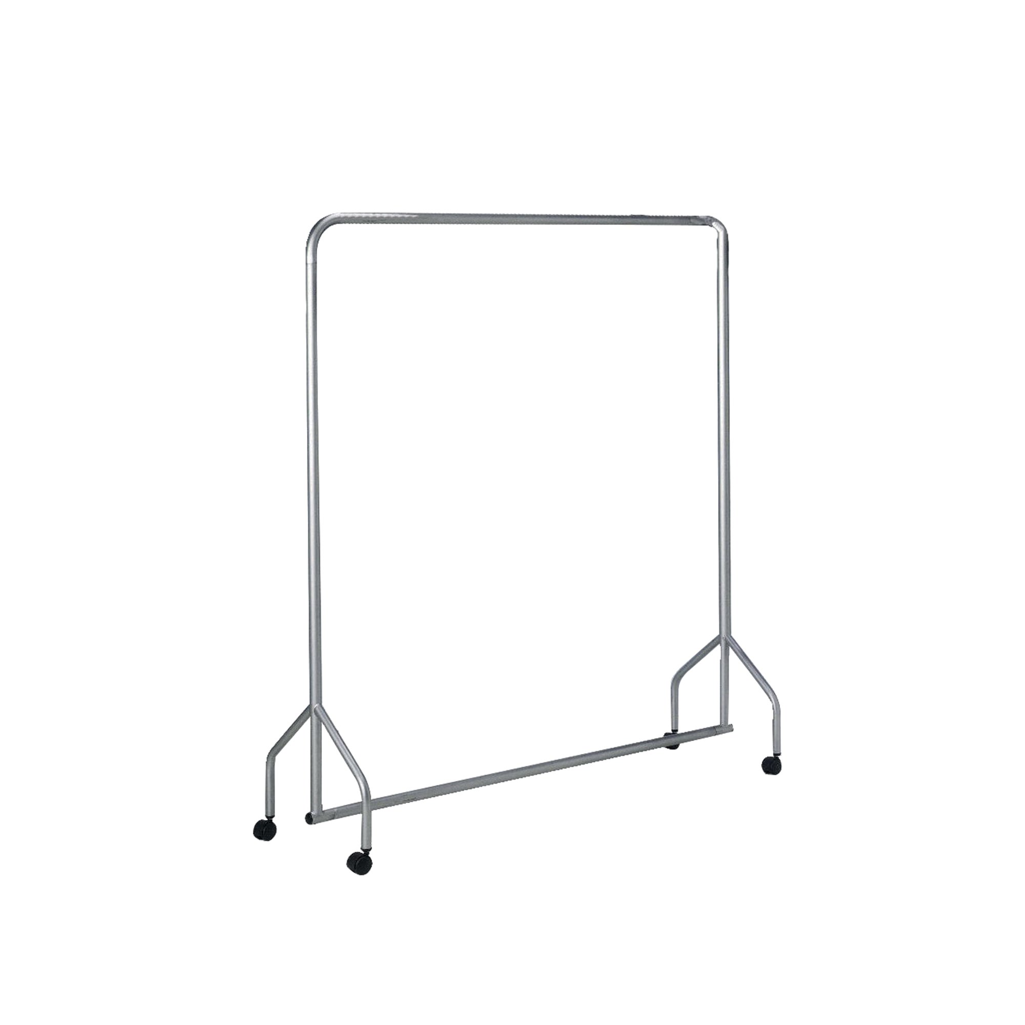Garment Hanging Rail Silver L1830xH1730xD500mm 316937
