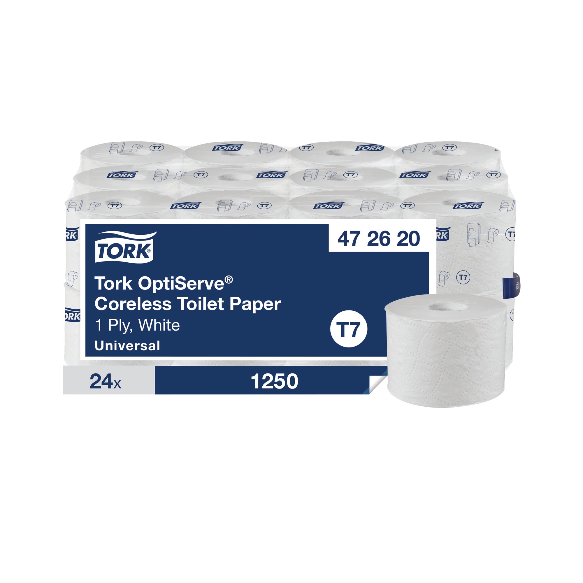 Tork OptiServe Coreless Toilet Paper (Pack of 24) 472620