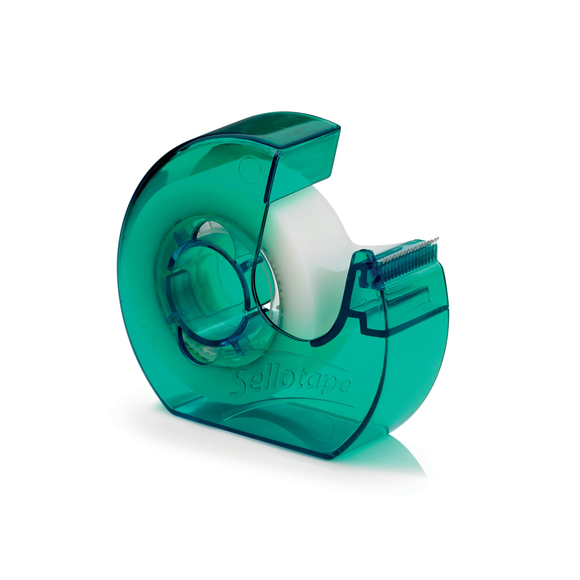 Sellotape Clever Tape Dispenser + Roll 18mmx25m (Pack of 6) 1766010
