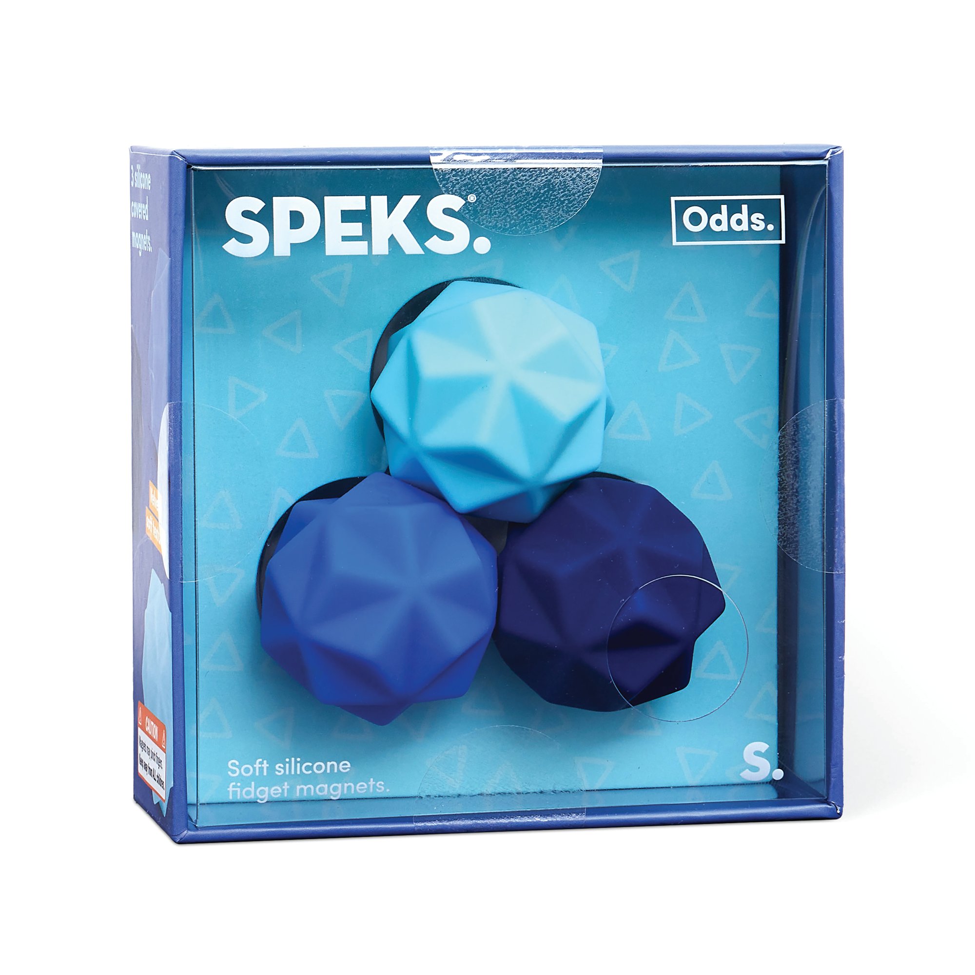 Speks Odds Silicone Magnets Blue Peaks Pack of 3 Odds3PeaksBlue