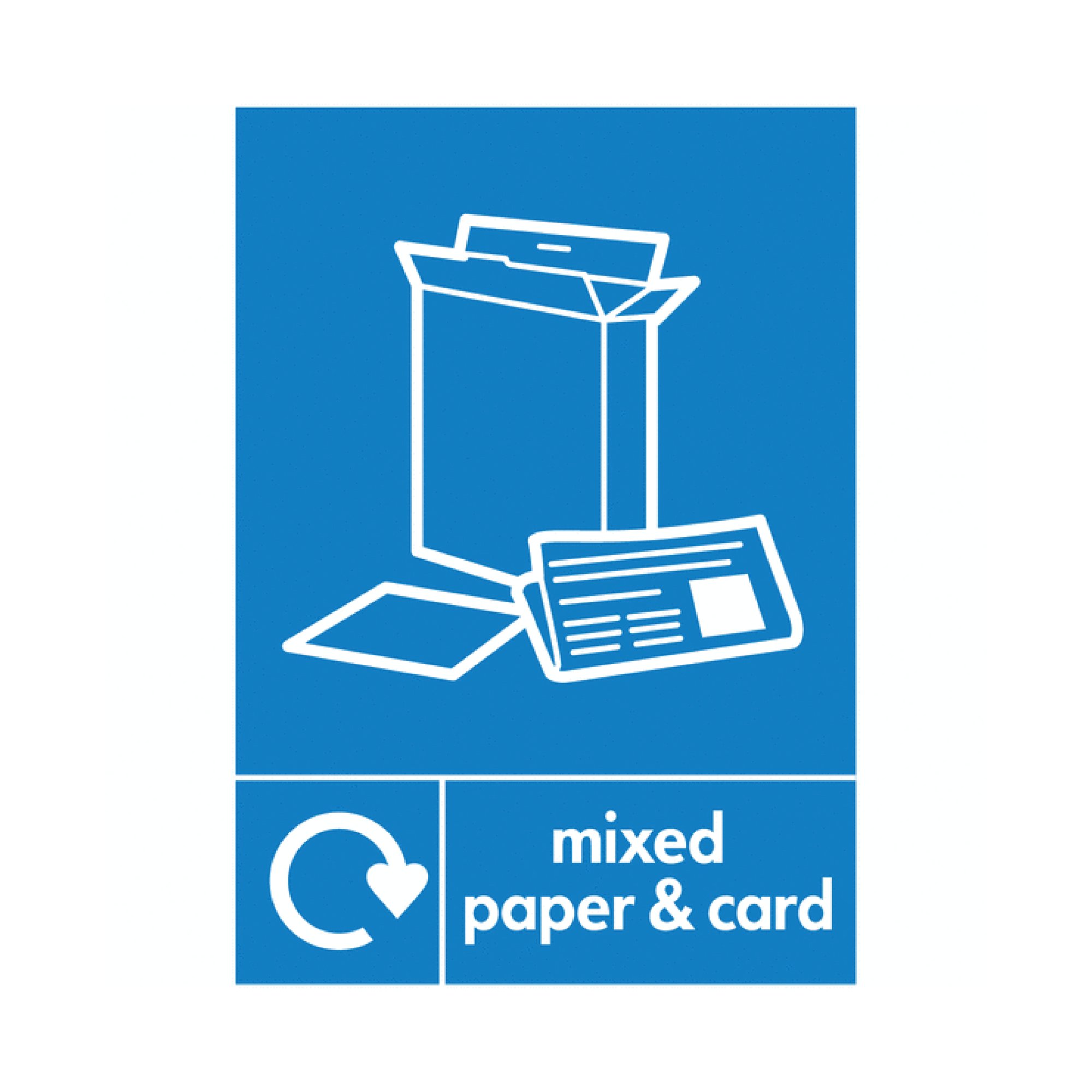 A5 Sign Self Adhesive Mixed Paper and Card (Pack of 5) Y7321006
