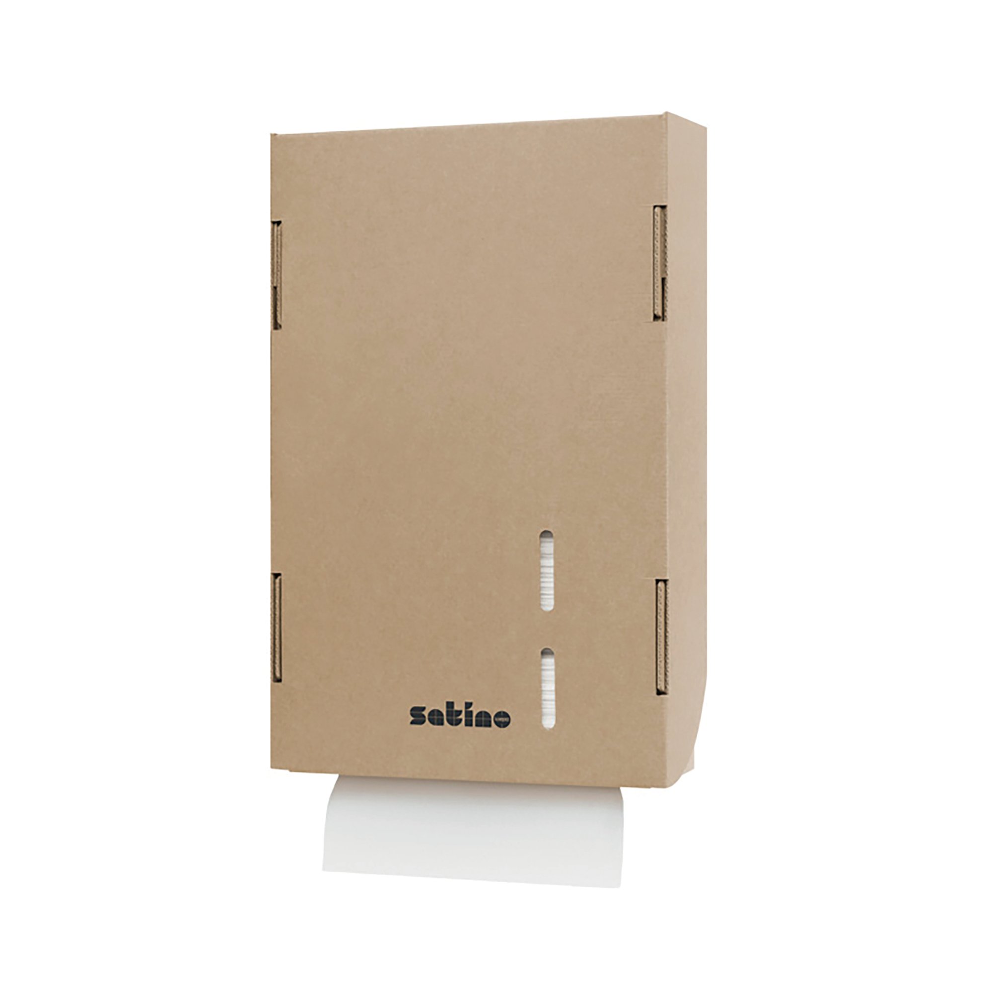 Satino Towel Dispenser Cardboard Brown (Pack of 6) 332850