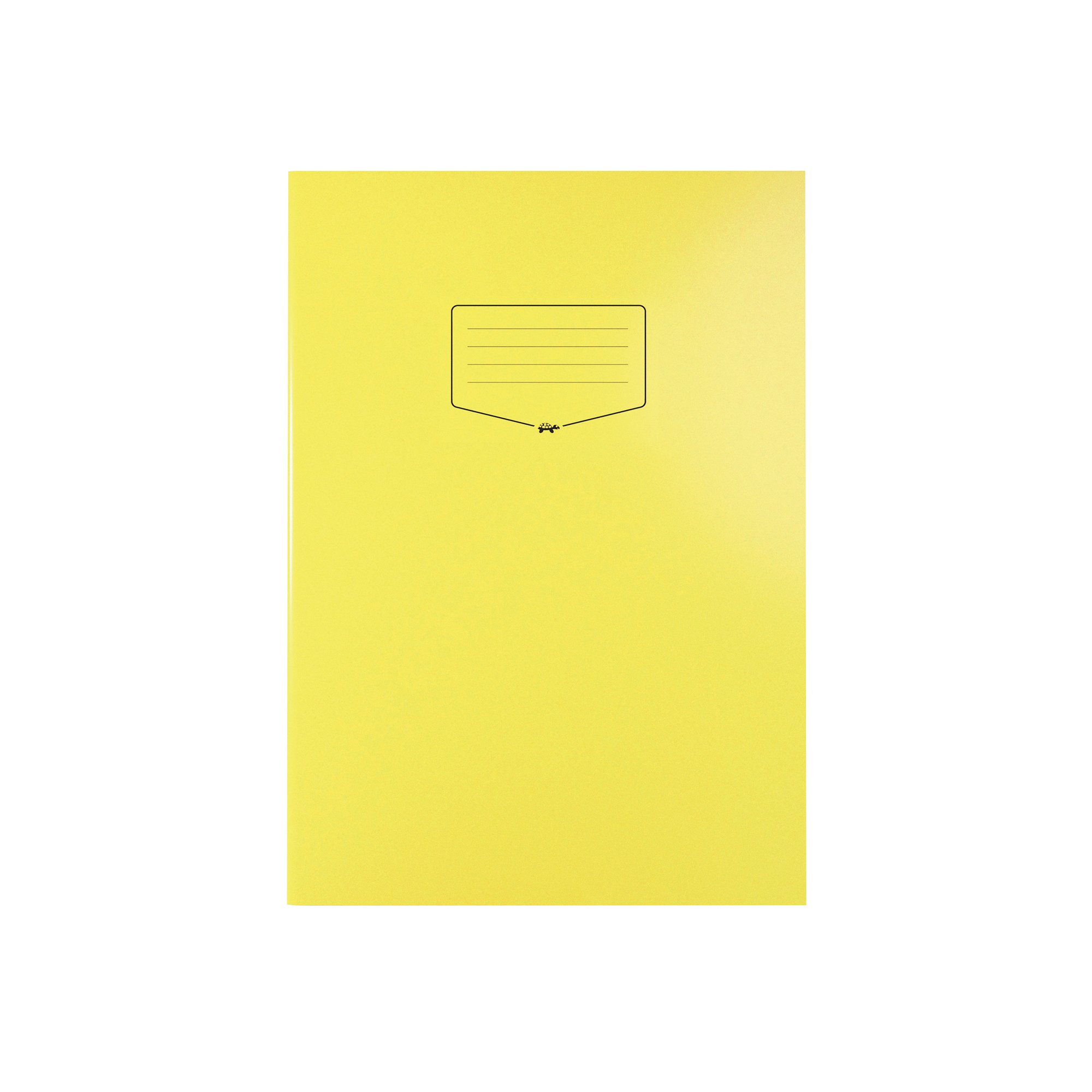 Silvine Tough Shell Exercise Book A4+ Yellow (Pack of 25) EX154