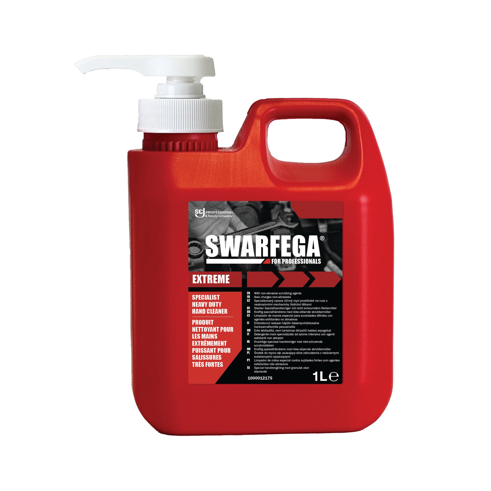 Swarfega Heavy Duty Hand Cleaner Extreme 1 Litre SHD1LMP/SGL