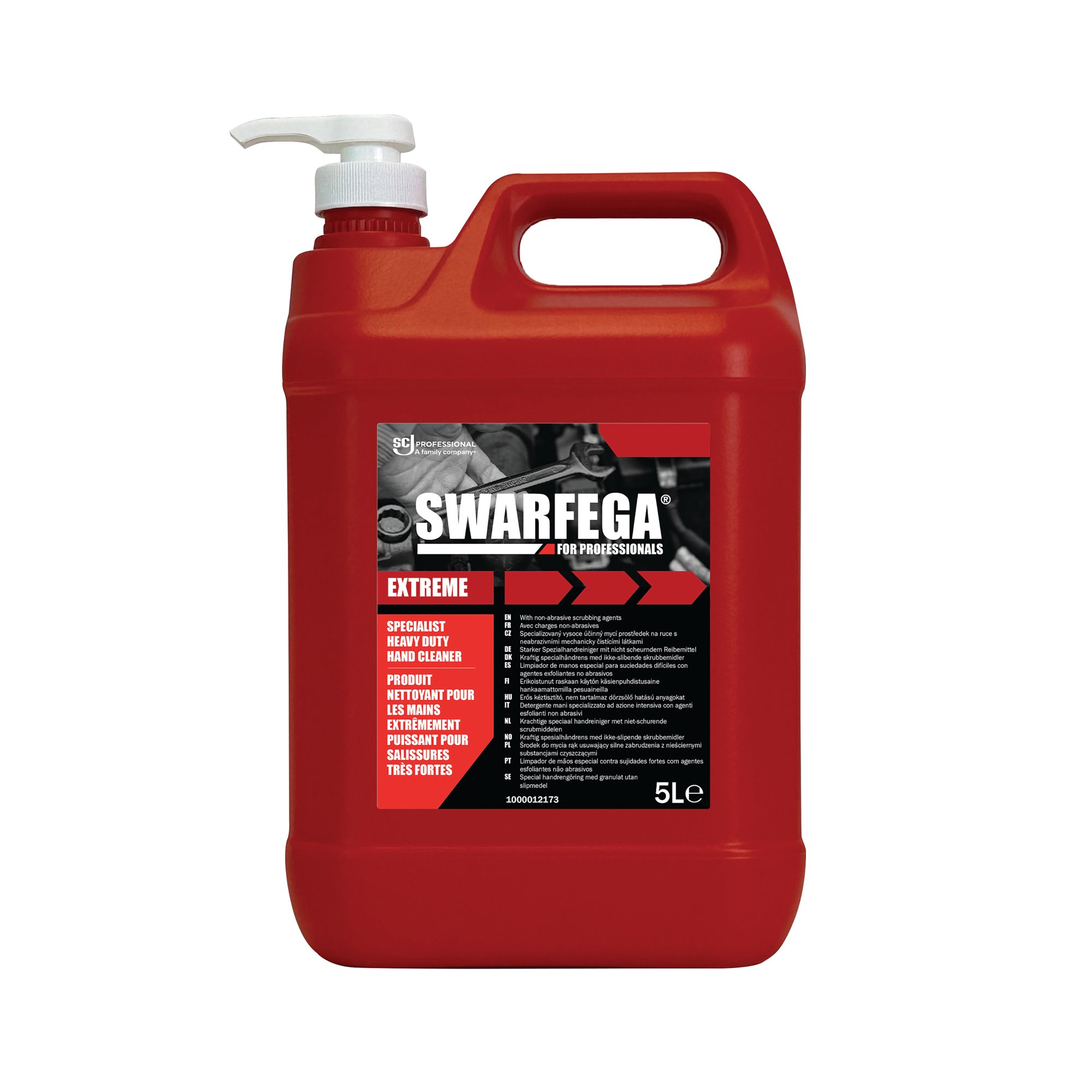 Swarfega Heavy Duty Hand Cleaner Extreme 5 Litres SHD5LMP/SGL