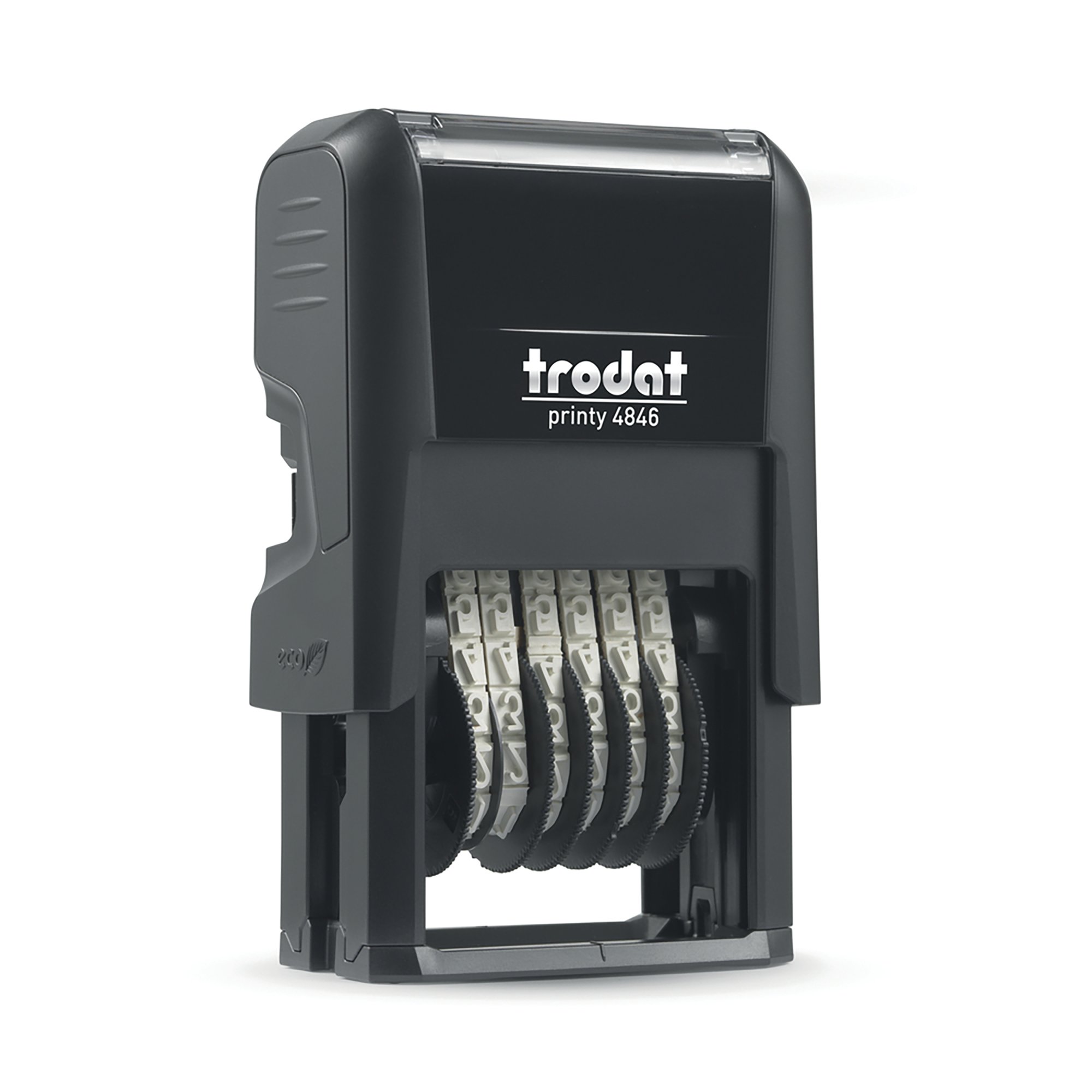 Trodat Printy 4846 Self-Inking 6 Band Numberer Stamp 211619