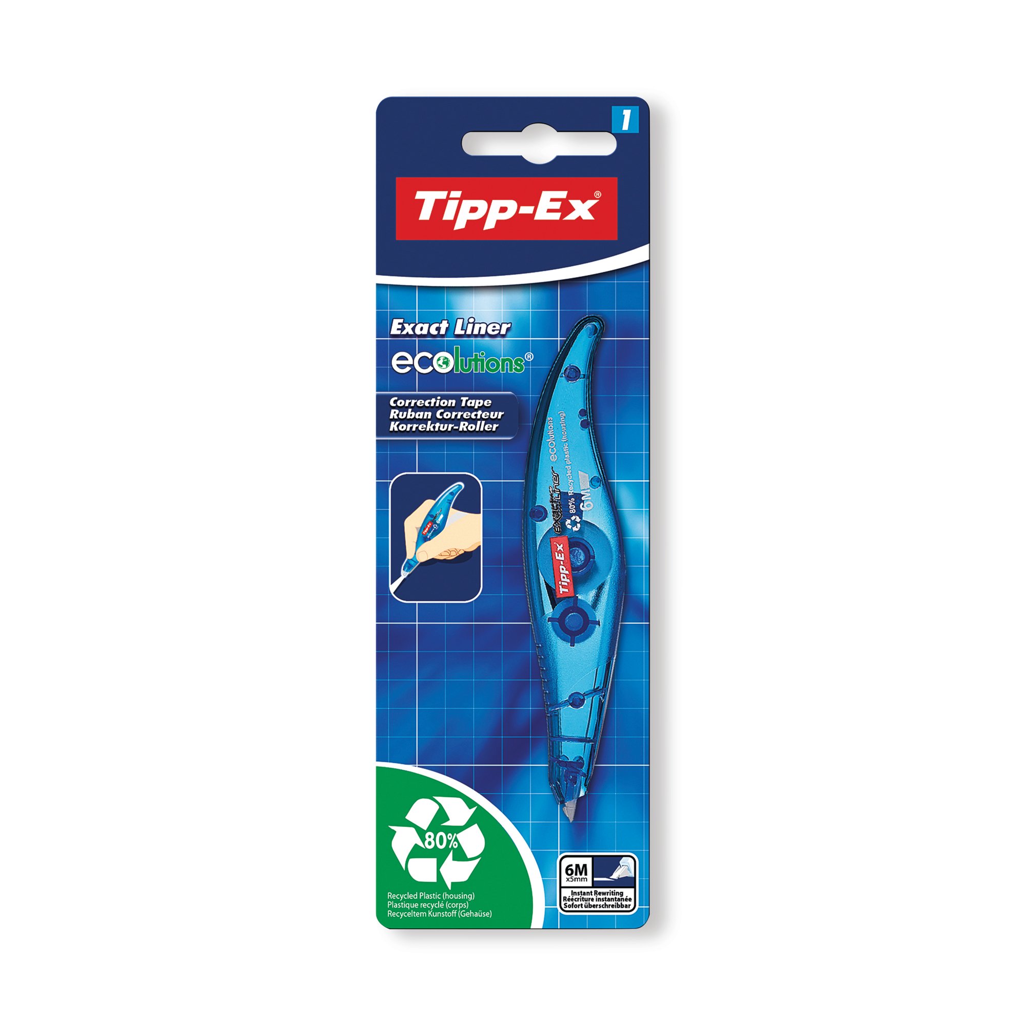 Tipp-Ex Exact Liner Ecolutions Correction Roller 810473
