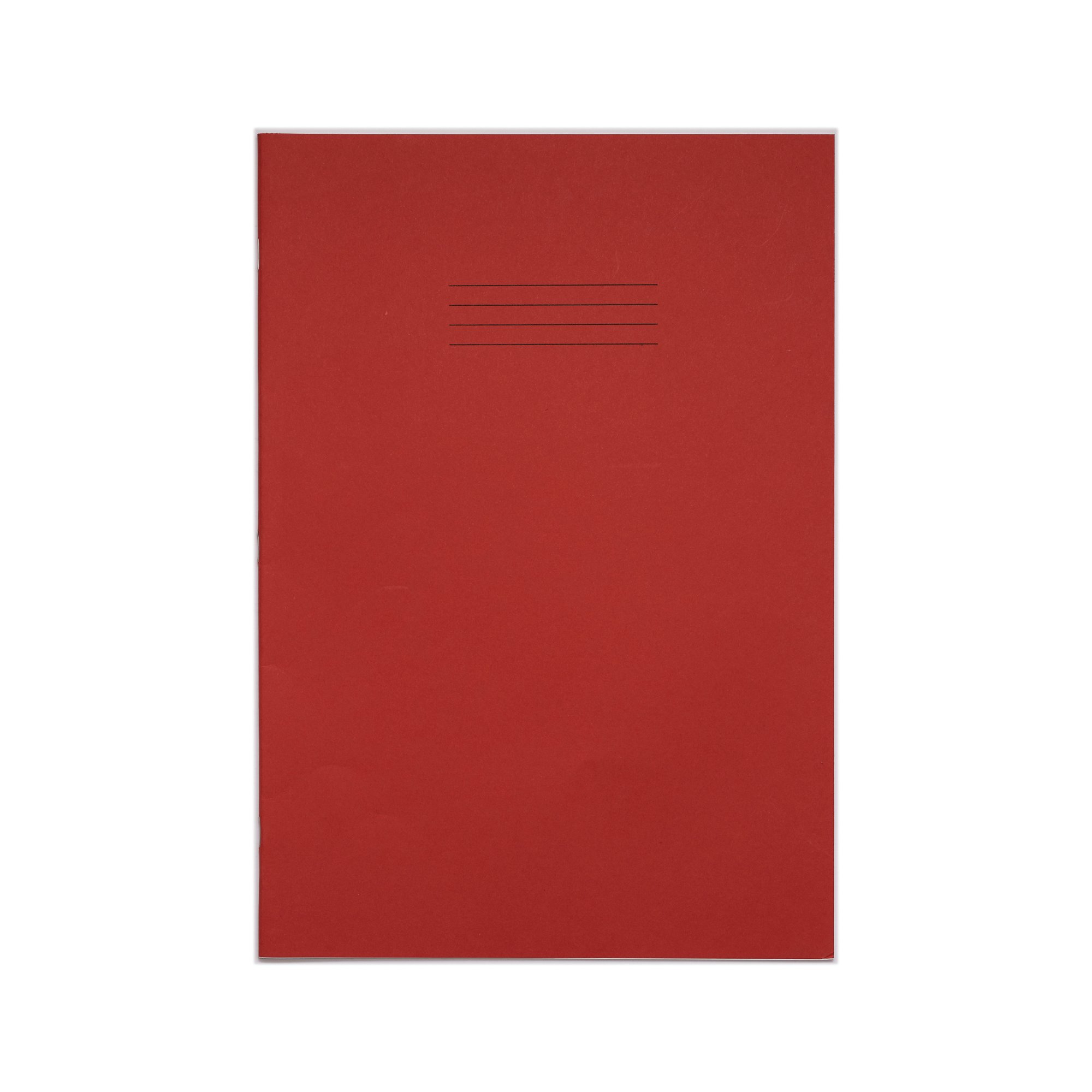 Rhino Exercise Book Plain 48 Pages A4+ Red (Pack of 50) VDU048-010-0