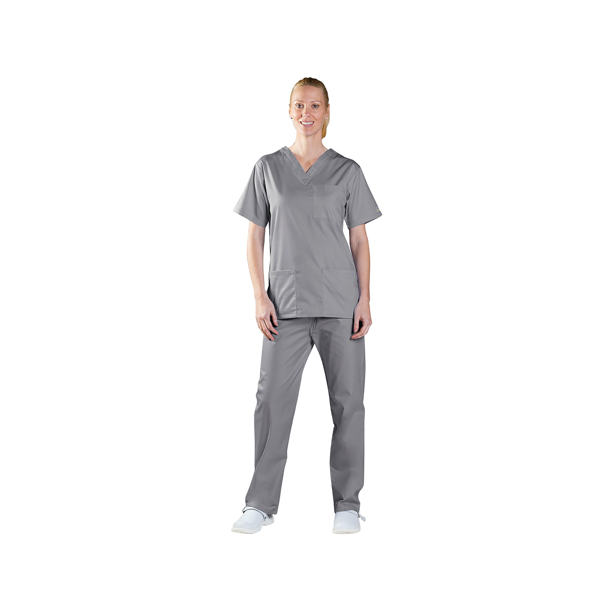 Unisex Smart Scrub V-Neck Top Storm Grey XS 434NPH/STOR/XS