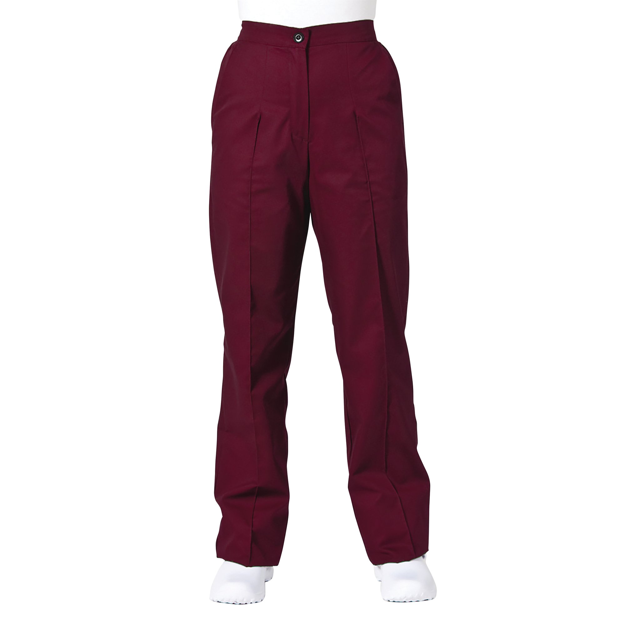 Work in Style Anne Trousers Maroon 30 ANNE/MARO/30