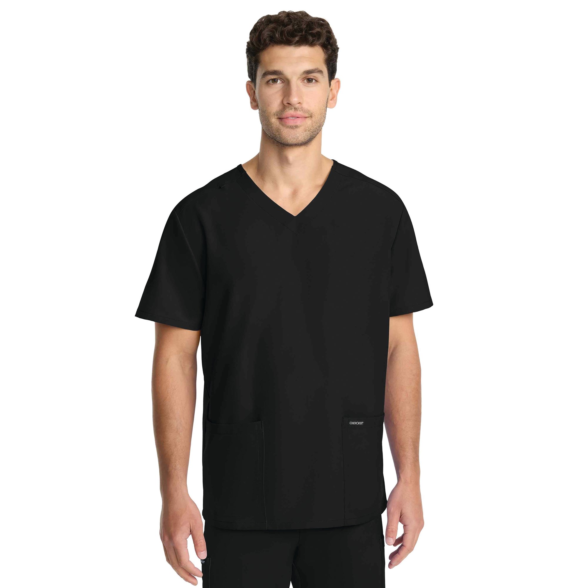 Cherokee Originals Ultra Unisex V-Neck Scrub Top - Professional Medical Workwear with Advanced Fabri
