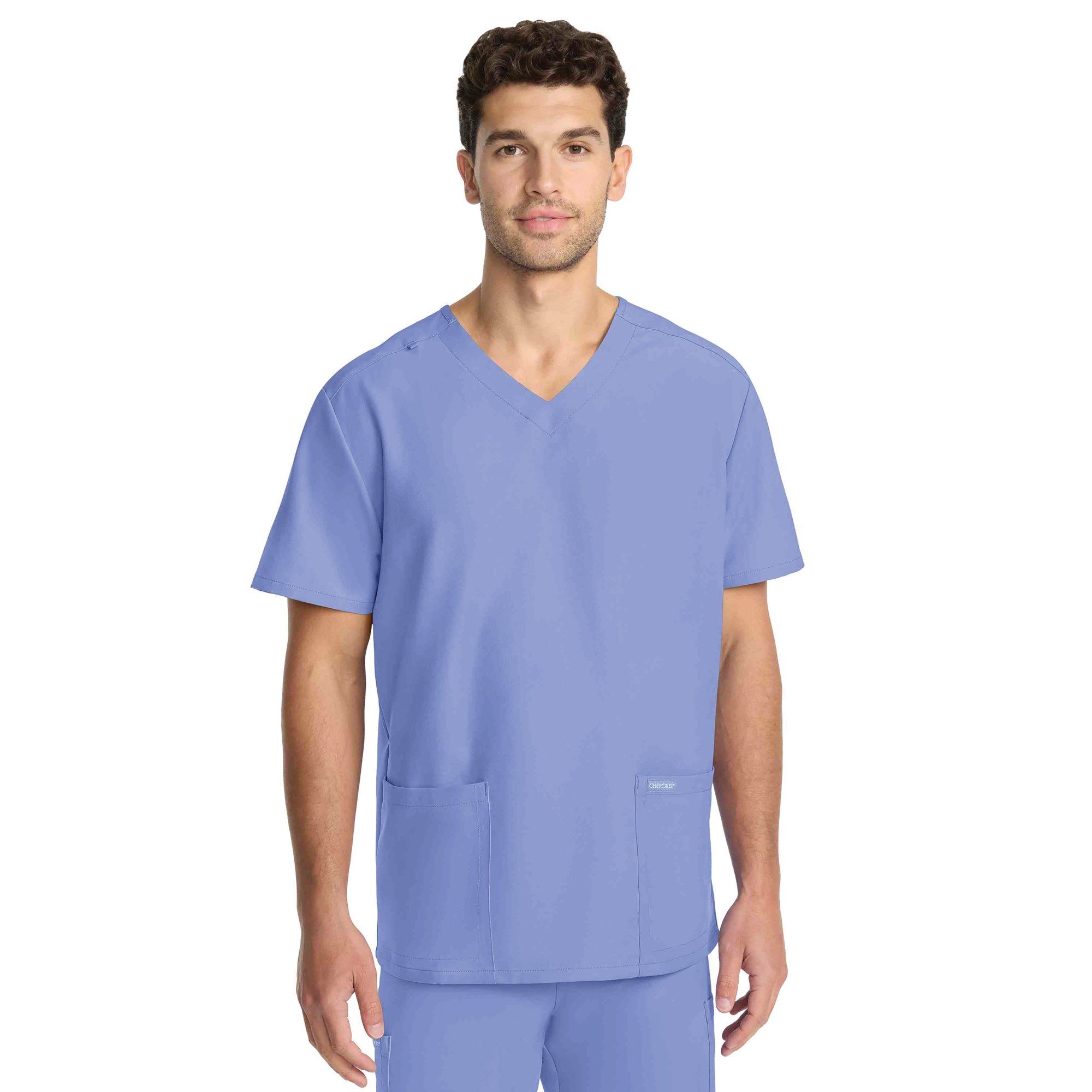 Cherokee Originals Ultra Unisex V-Neck Scrub Top - Professional Medical Workwear with Advanced Fabri