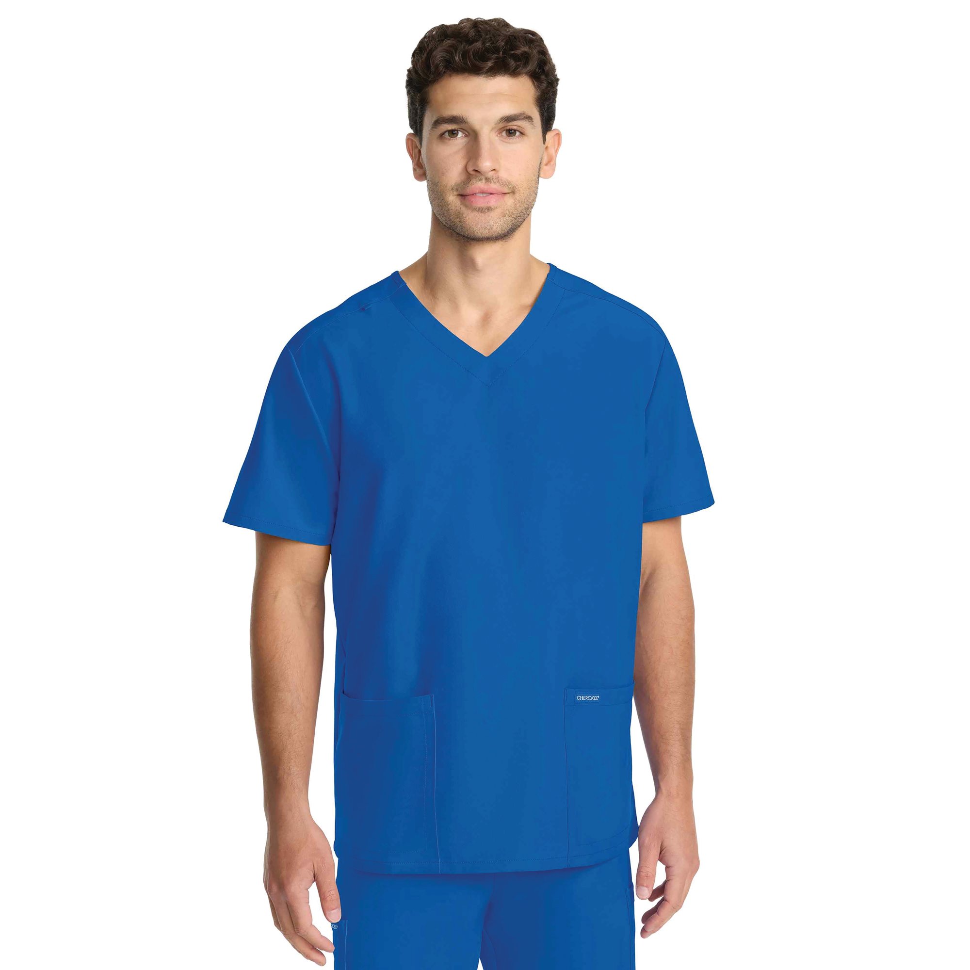 Cherokee Originals Ultra Unisex V-Neck Scrub Top - Professional Medical Workwear with Advanced Fabri