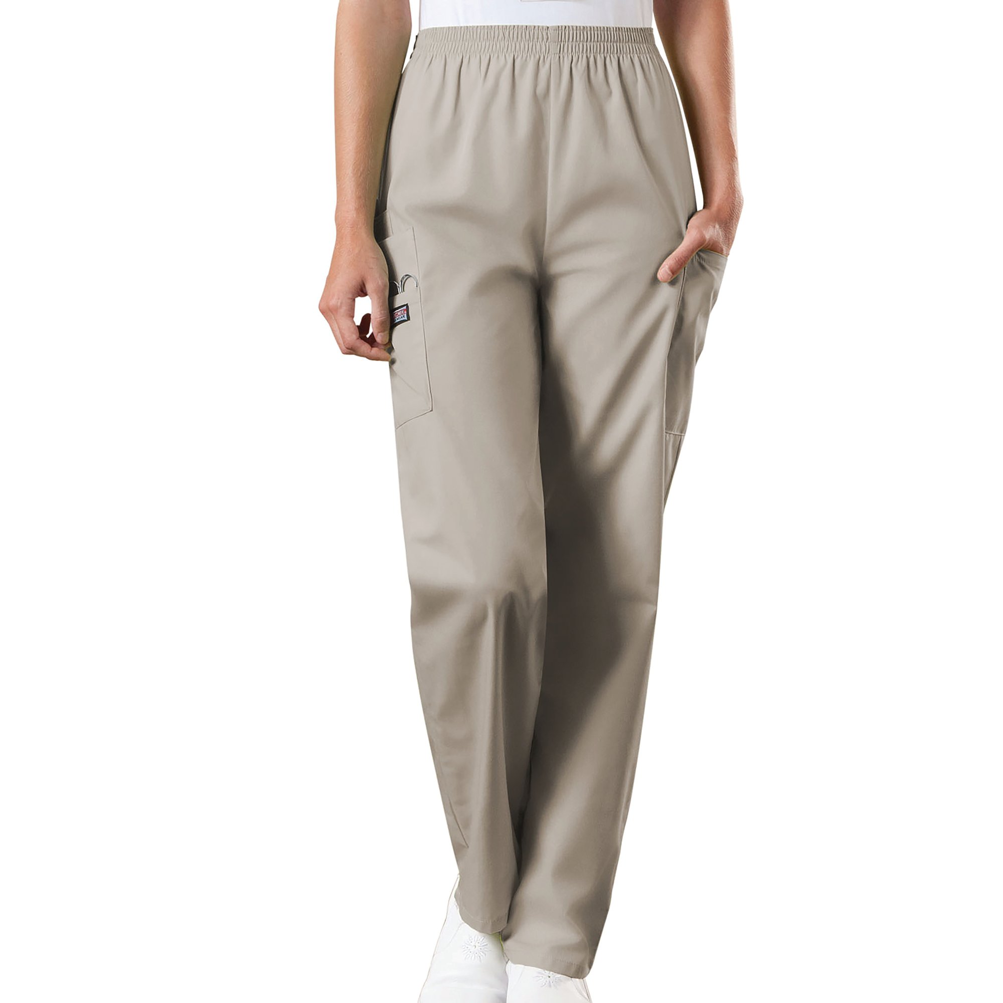 Cherokee Unisex Elasticated Scrub Trouser Khaki 4XL CH4200/KHAK/4XL