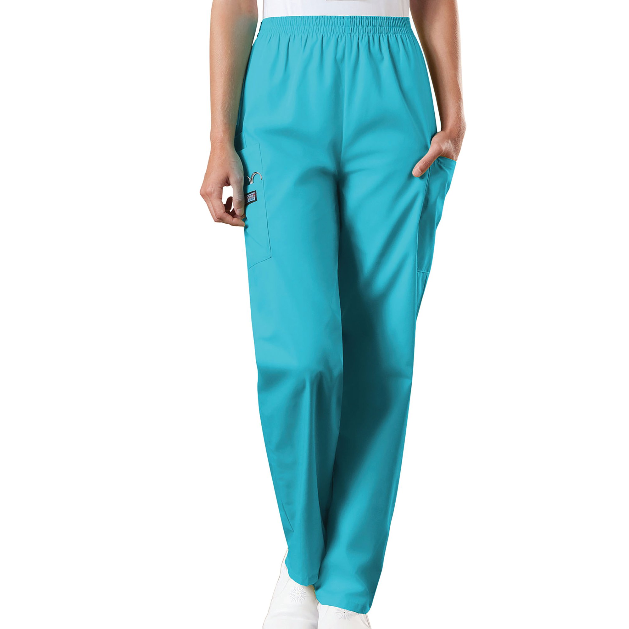 Cherokee Elasticated Scrub Trouser Turquoise 5XL CH4200/TURQ/5XL