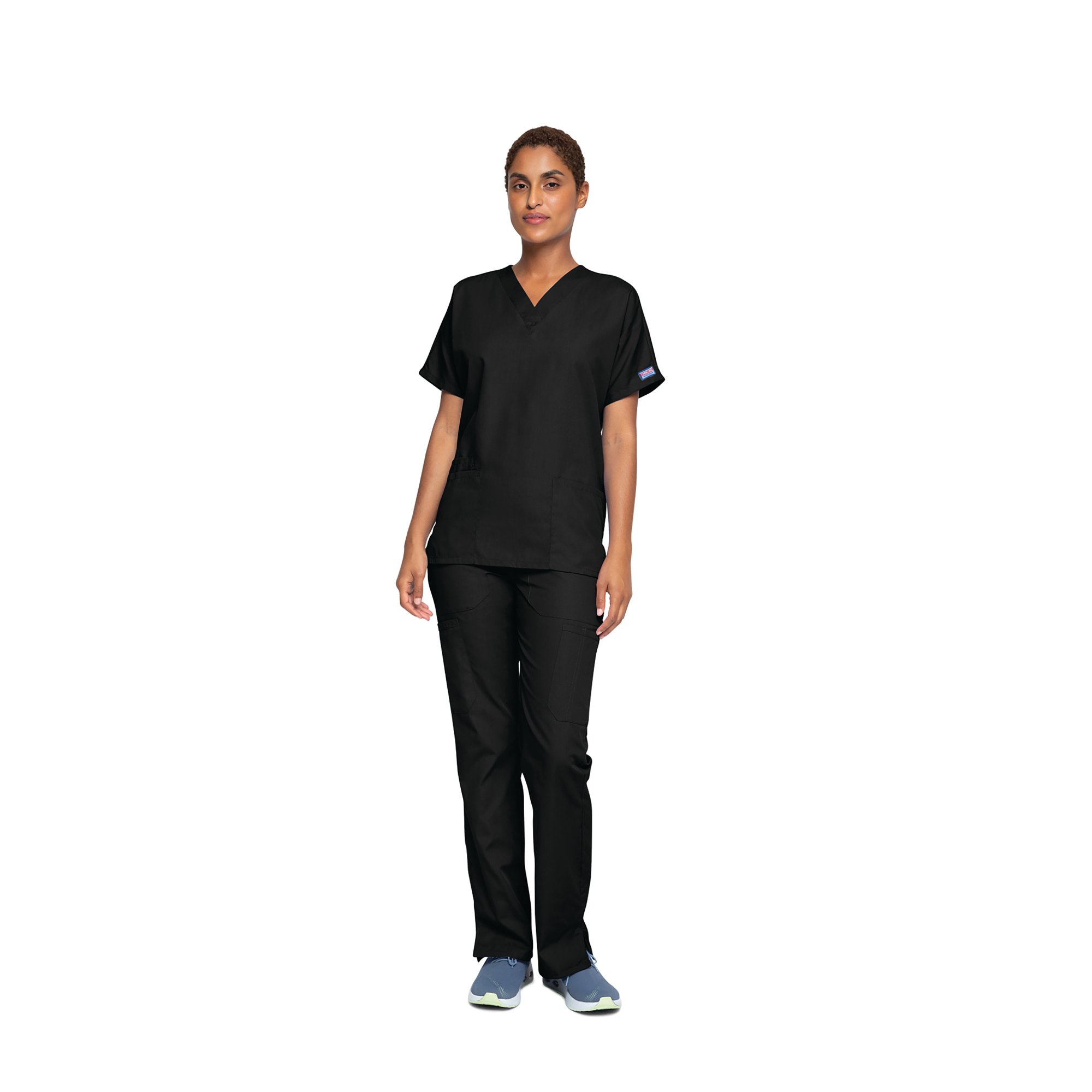 Cherokee Unisex Scrub Top Black 3XL CH4700/BLAC/3XL