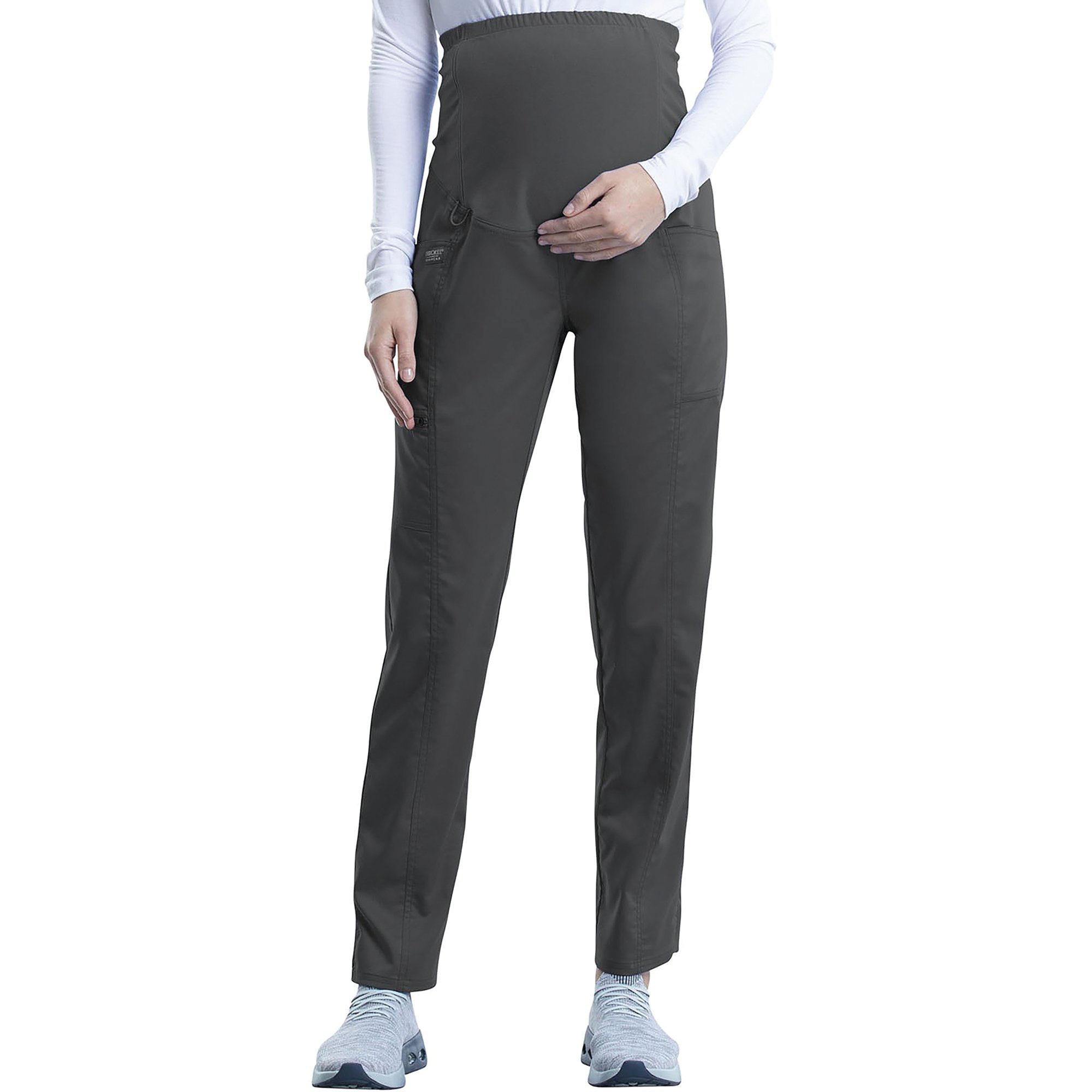 Cherokee Maternity Pull-on Trousers Pewter S WWE155/PEWT/S