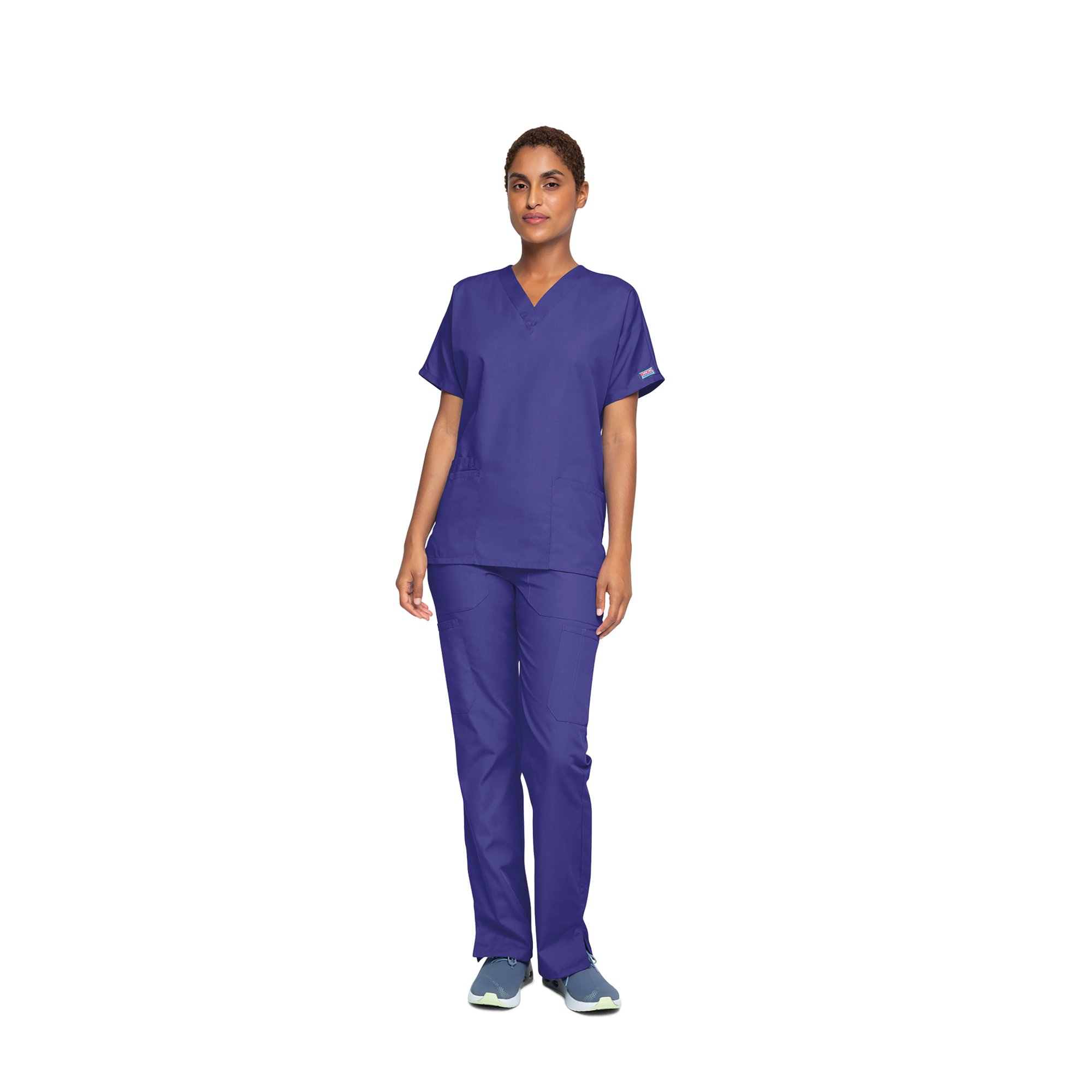 Cherokee Unisex Scrub Top Grape L CH4700/GRAP/L