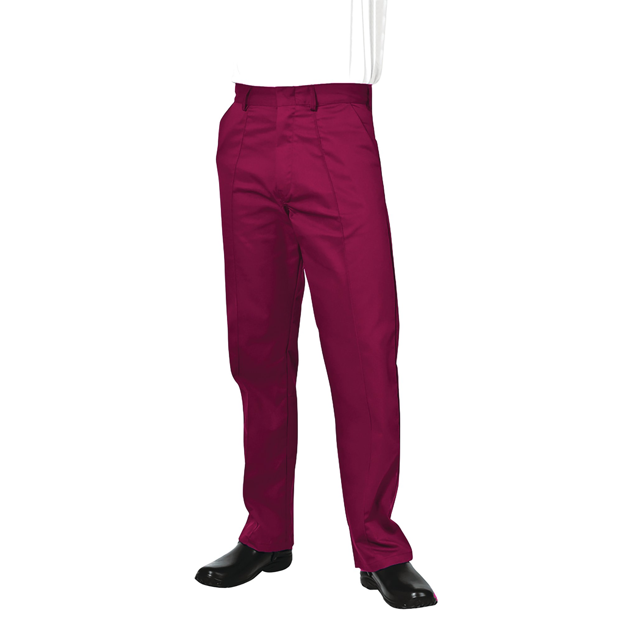 Workin Style Men's Healthcare Trousers Maroon 48in MT037/MARO/48
