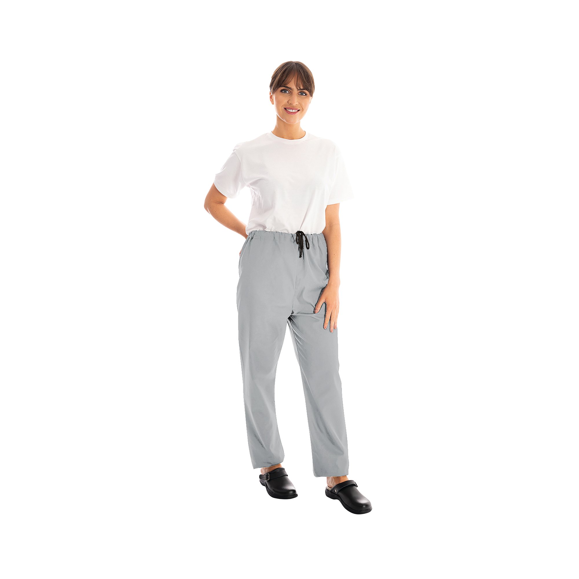 Unisex Lightweight Scrub Trouser Pale Grey 2XL 334LWT/GREY/2XL