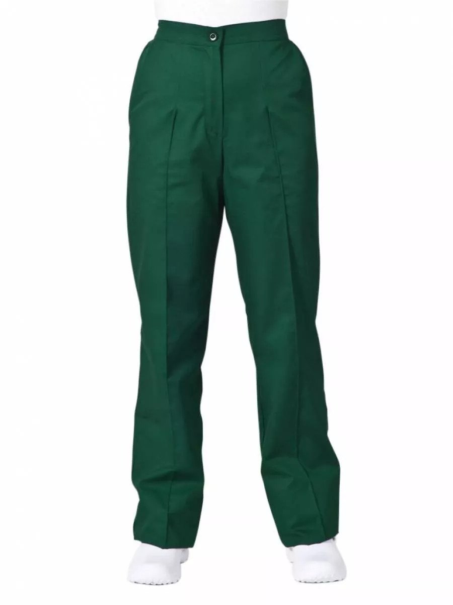 Work in Style Anne Trousers Short Bottle Green 30 ANNES/BOTT/30