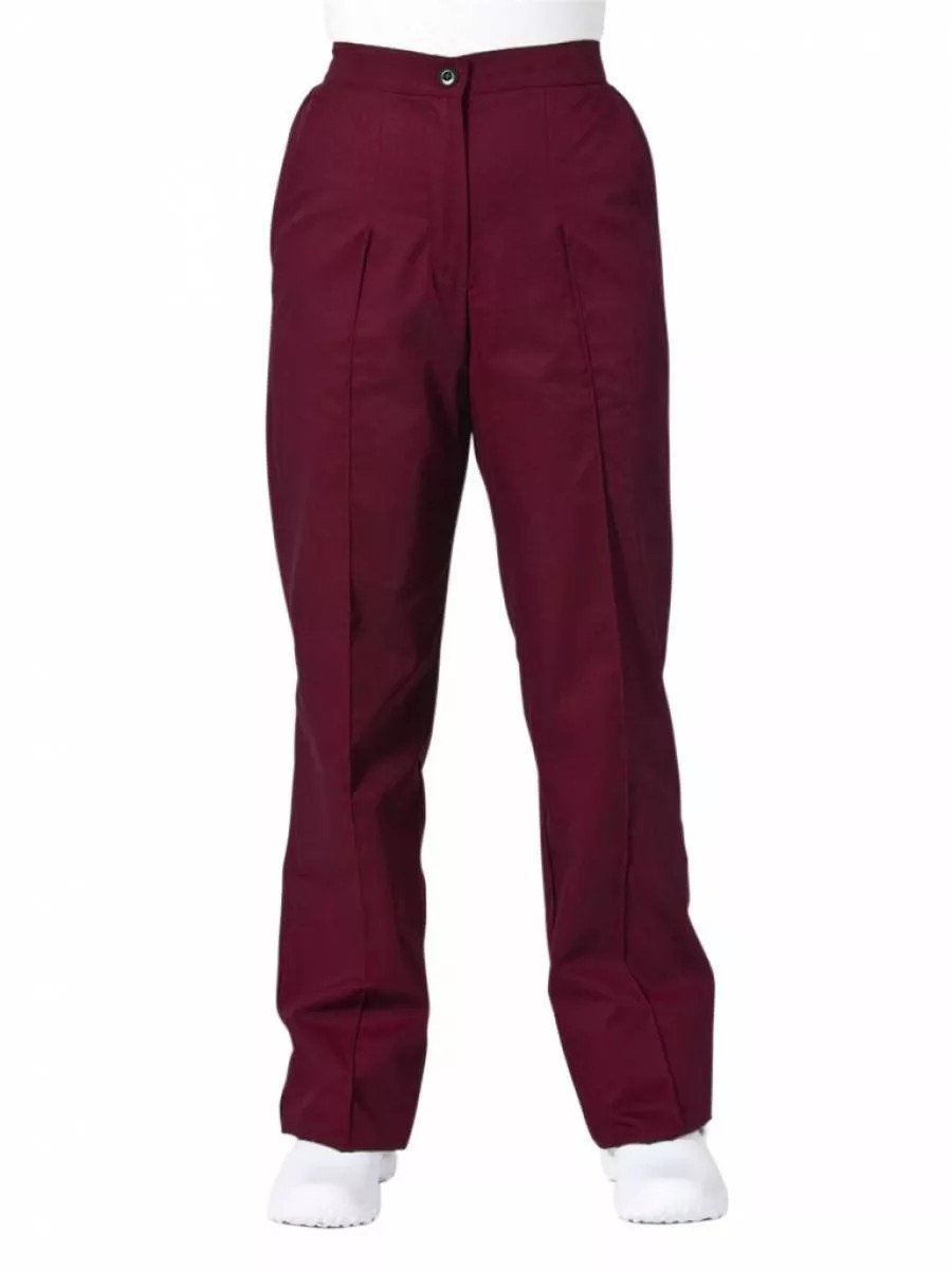 Work in Style Anne Trousers Ultra-tall Maroon 38 ANNEU/MARO/38