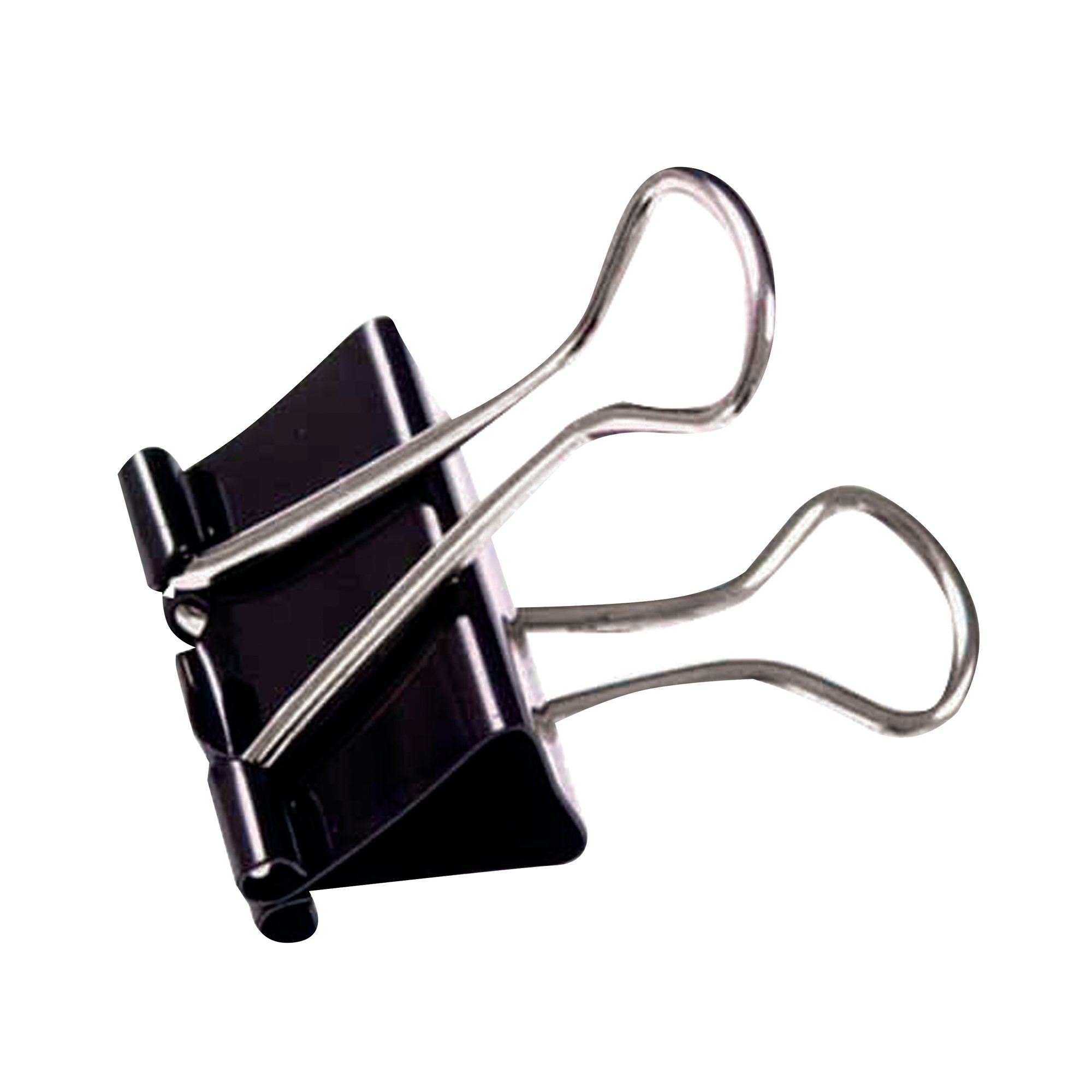 Clipper Foldback Clip 19mm Black Pack of 100 WS22481