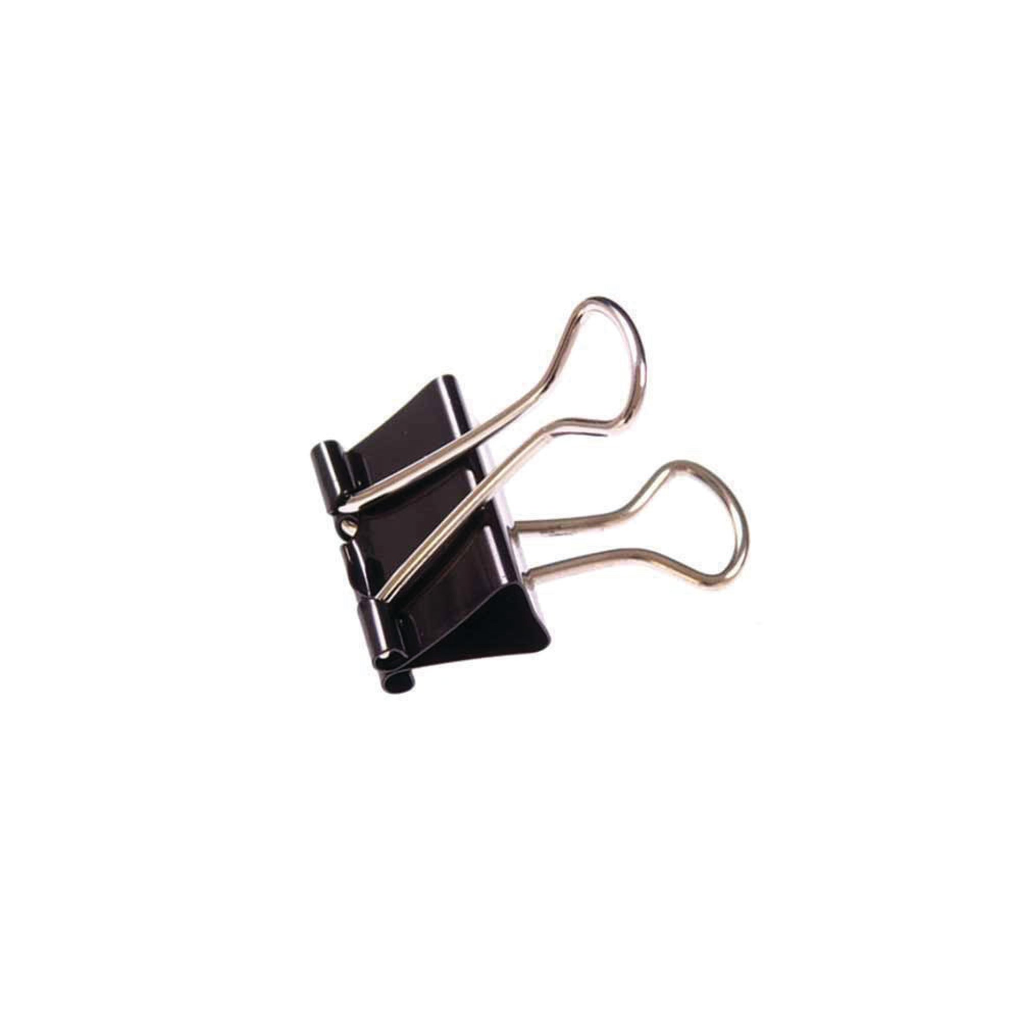 Clipper Foldback Clip 50mm Black Pack of 10 WS23670