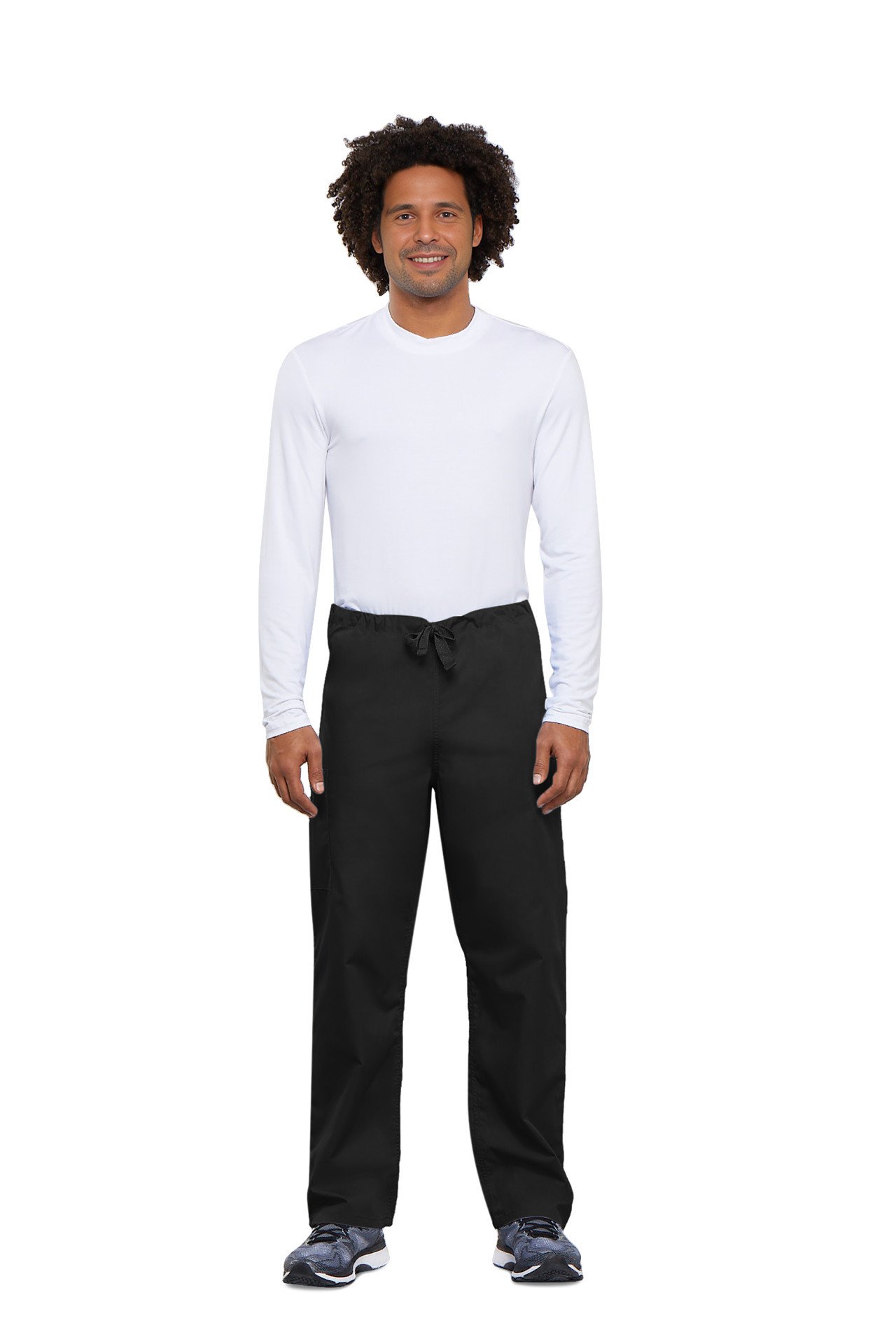 Cherokee Drawstring Scrub Trouser Short Black 2XL CH4100S/BLAC/2XL