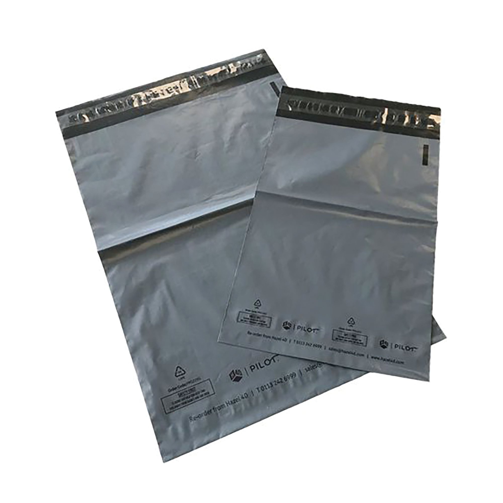 Pilot Opaque Poly Mailing Bag 432x560mm Grey Pack of 500 5056301801162