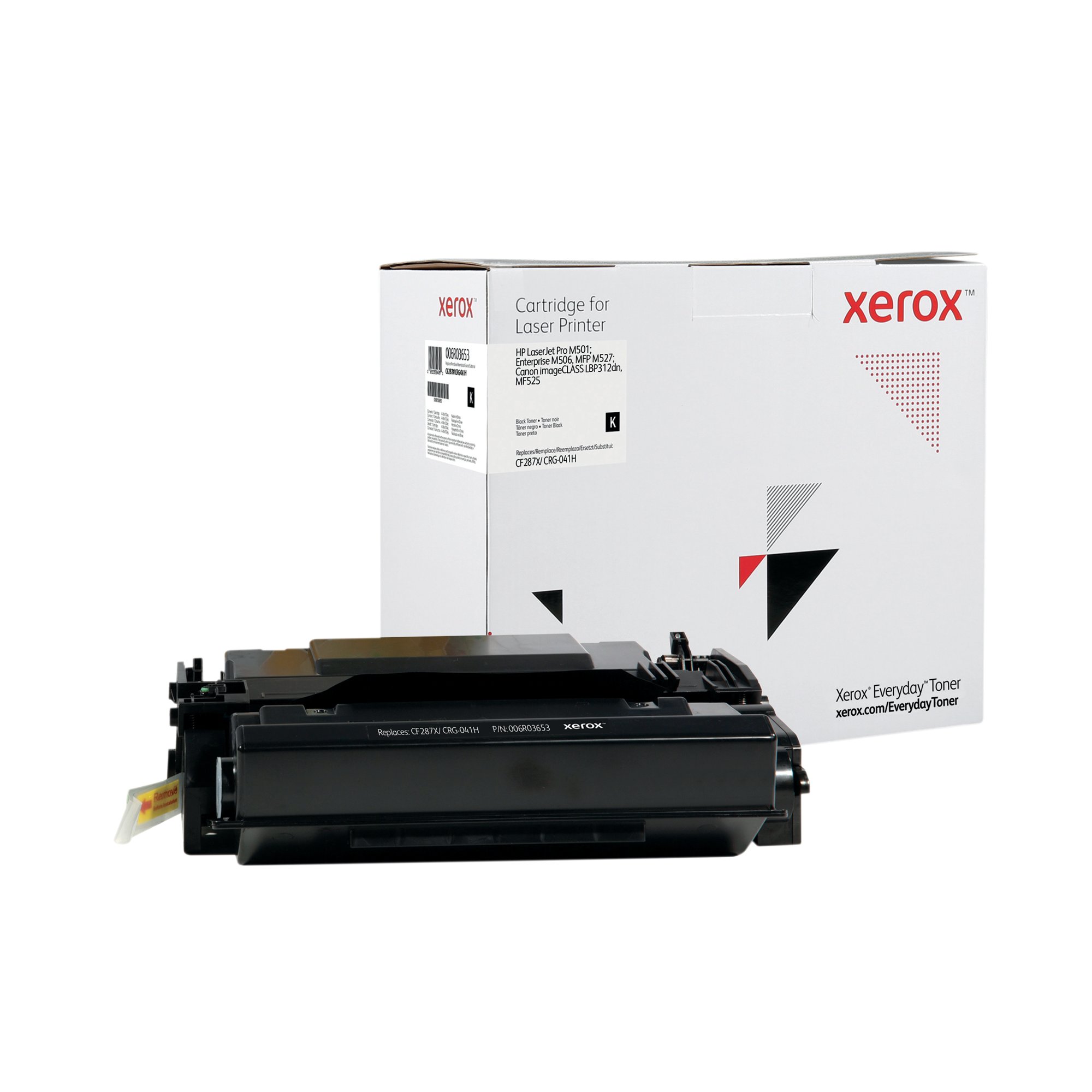 Xerox Everyday Replacement Toner Cartridge High Yield Black For HP CF287X 006R03653