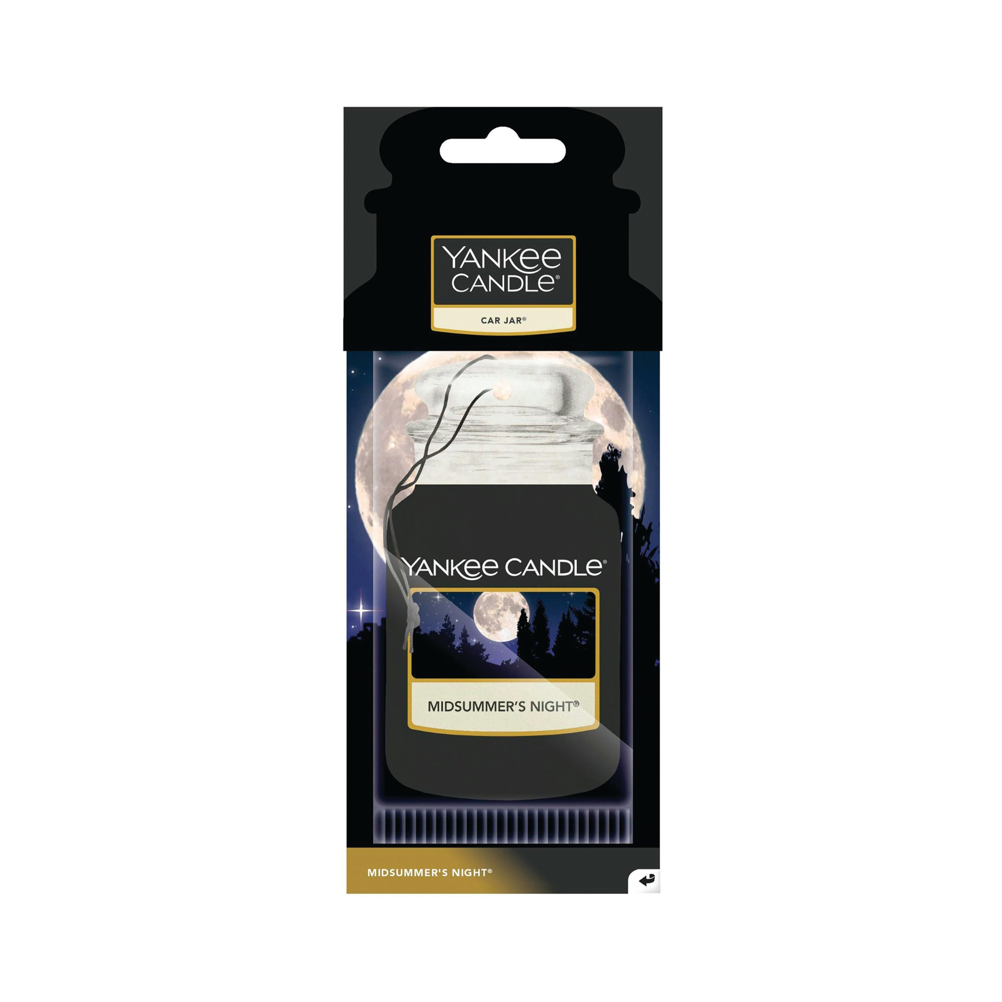 Yankee Candle Car Jar Scented Air Freshener Midsummers Night 1020366E