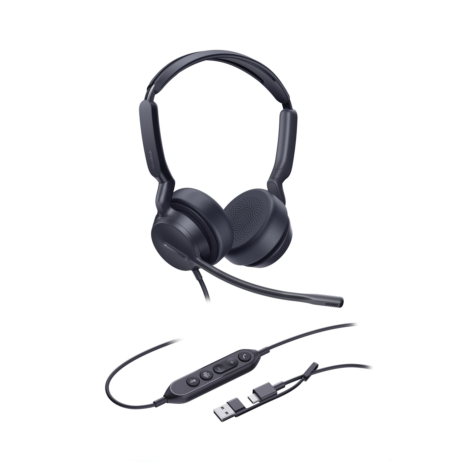 Yealink UH42 USB Wired Dual Teams Headset USB-C/A 1308195
