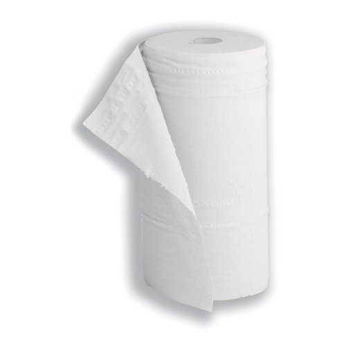 5 Star Facilities Hygiene Couch Rolls. 2-Ply 250mm wide white quality paper rolls. For general wiping and for use in a variety of environments where high levels of hygiene are necessary.