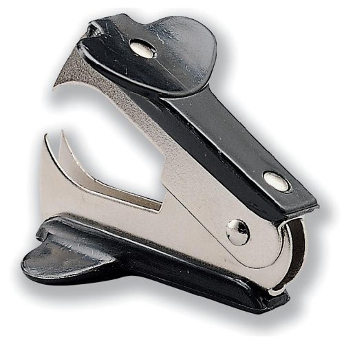 5 Star Office Staple Remover Contoured Grip Pinch Style Black | FS296905 | VOW