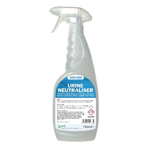 2Work Urine Neutraliser Colourless Trigger Spray 750ml 2W01068