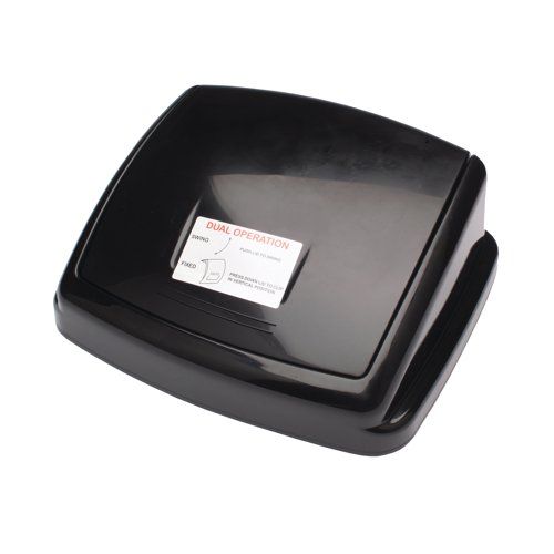 Pair this 2Work 30 litre bin lid with the matching base (2W02383) to create a swing bin solution for kitchens and washrooms. This black bin lid is easy to clean and fits the 30 litre bin base. Please note, this product is the lid only.